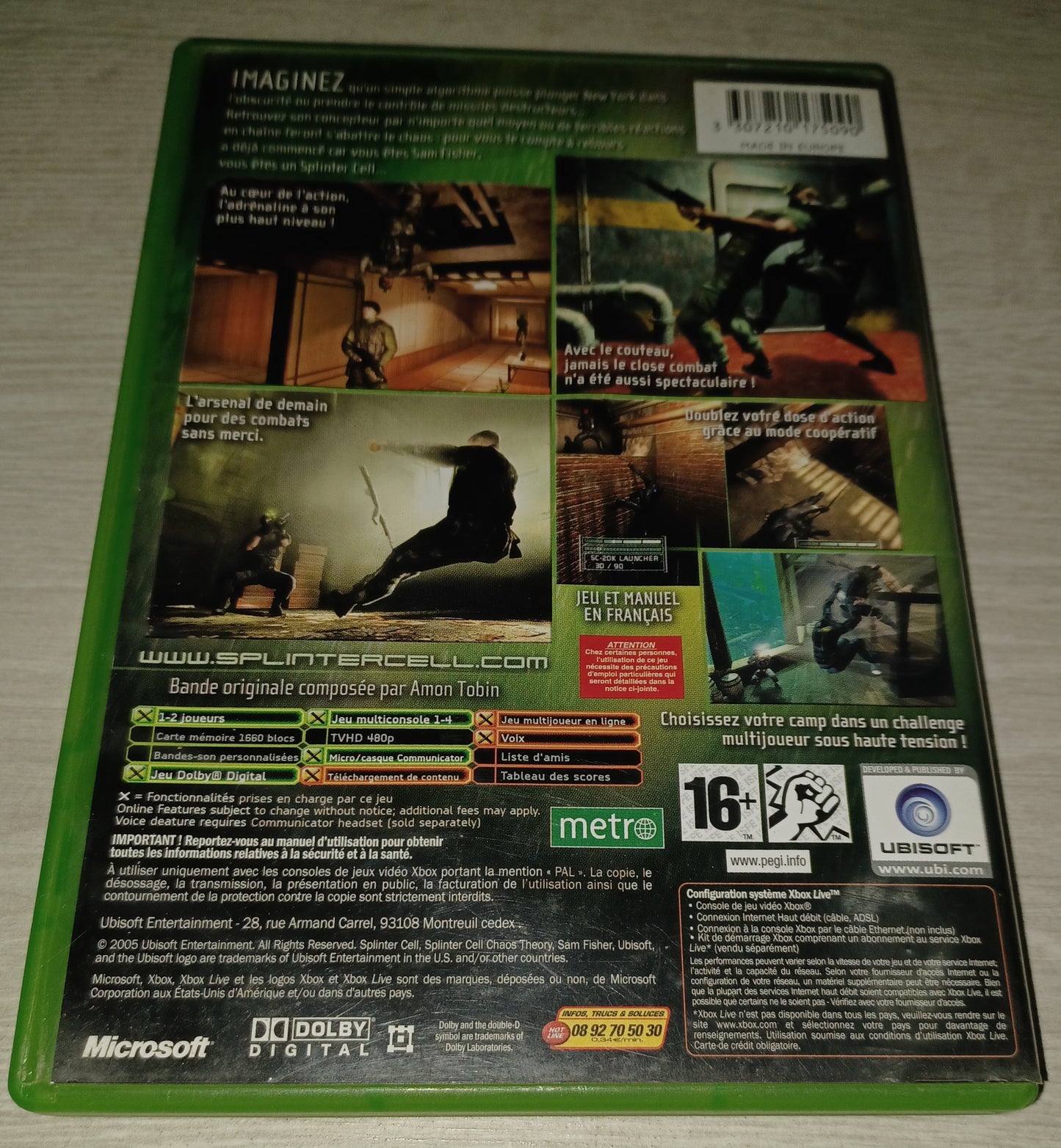 Tom clancy’s Splinter cell chaos theory