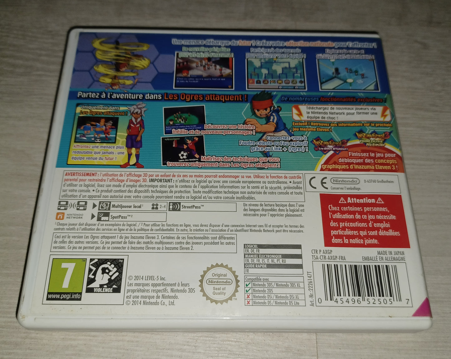 Inazuma eleven 3 : Les ogres attaquent !