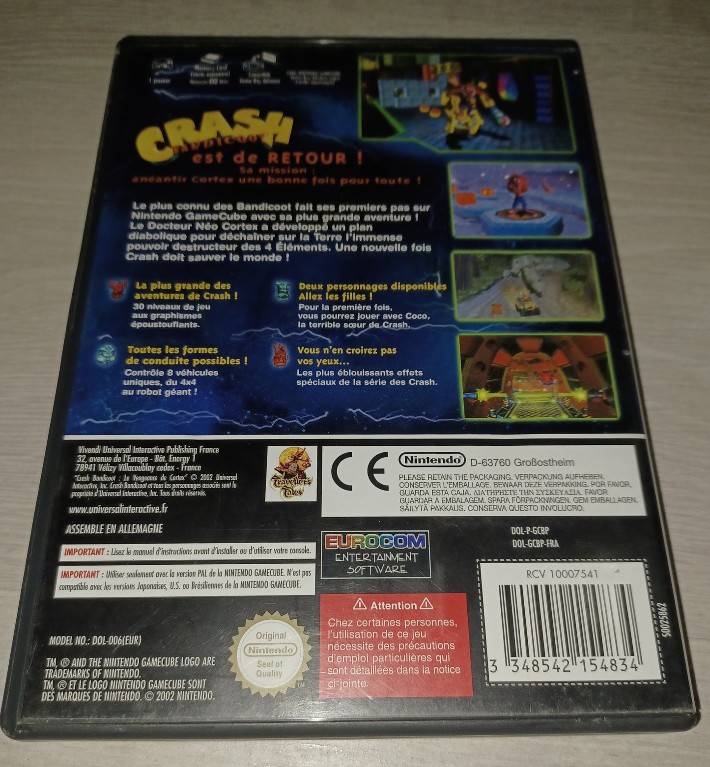 Crash bandicoot : La vengeance de cortex