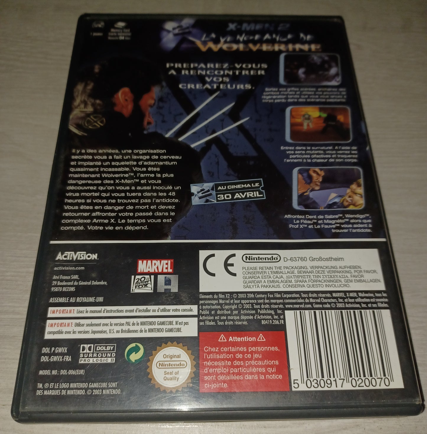 X-men 2 : La vengeance de wolverine
