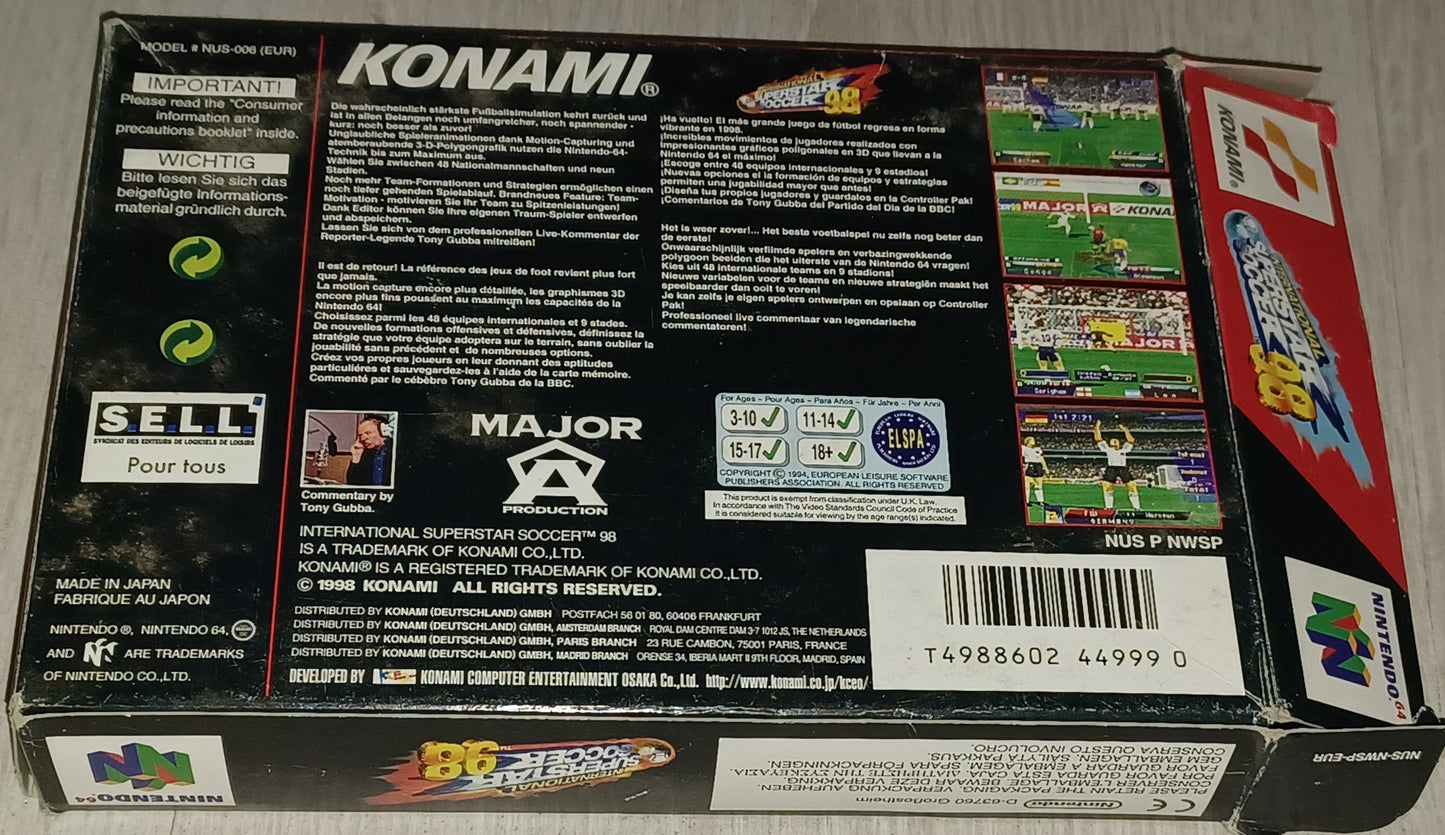 International superstar soccer 98