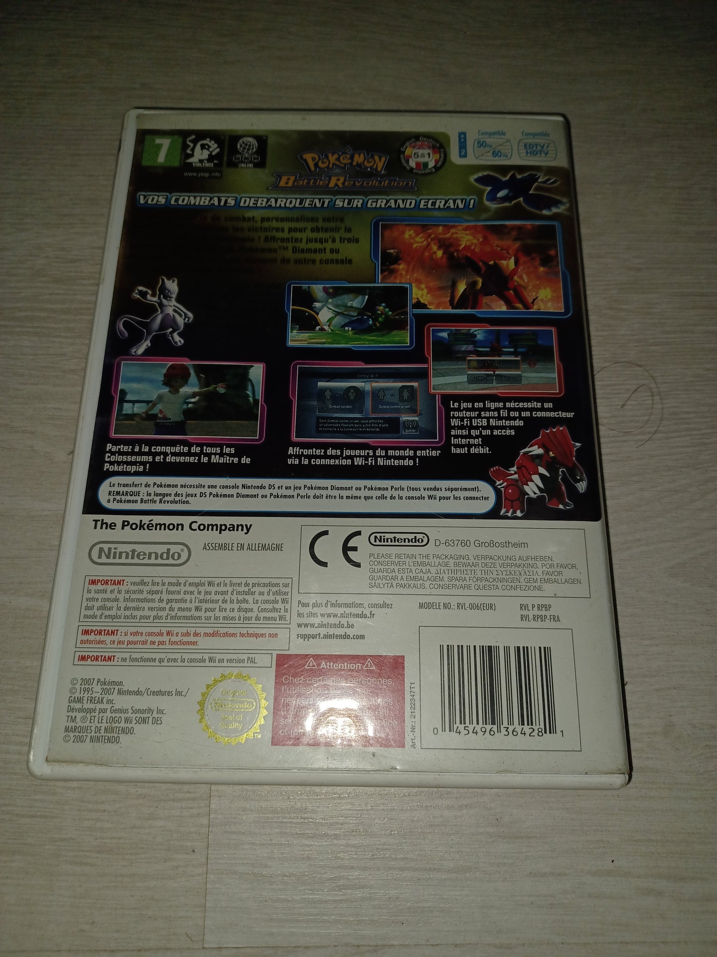 Pokémon battle révolution