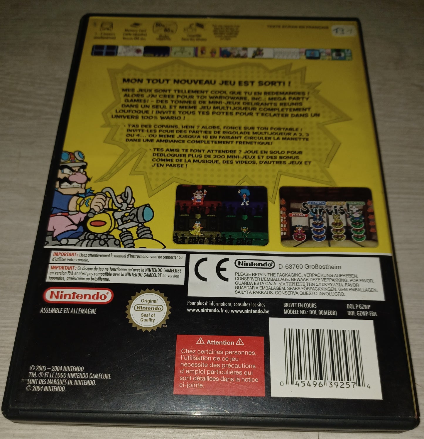 Wario ware, Inc. : Mega party games !