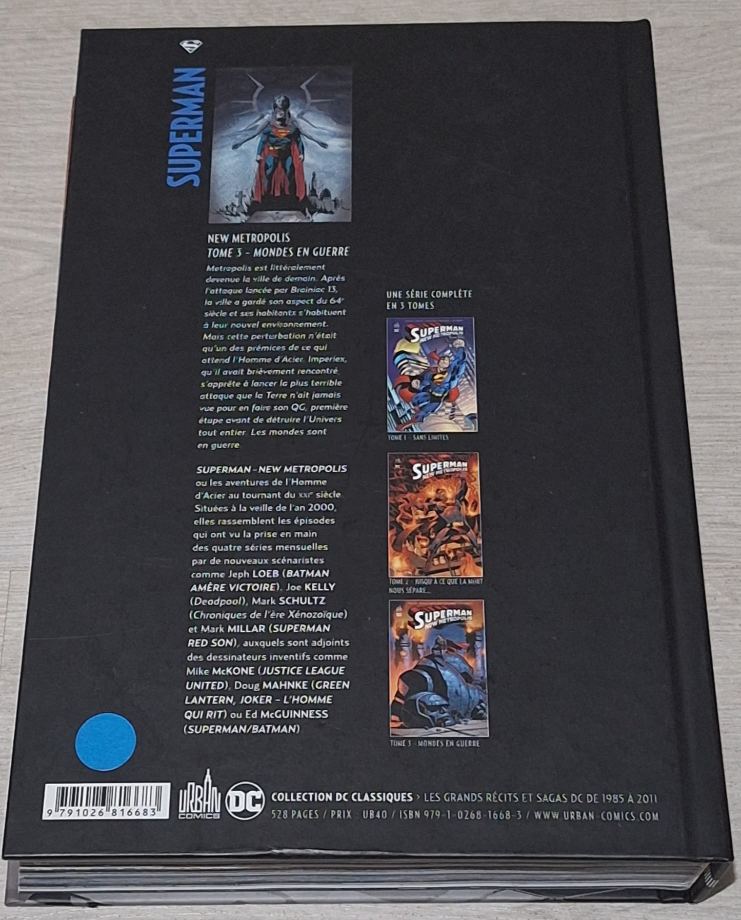 Superman New Metropolis - Tome 3 Monde en guerre