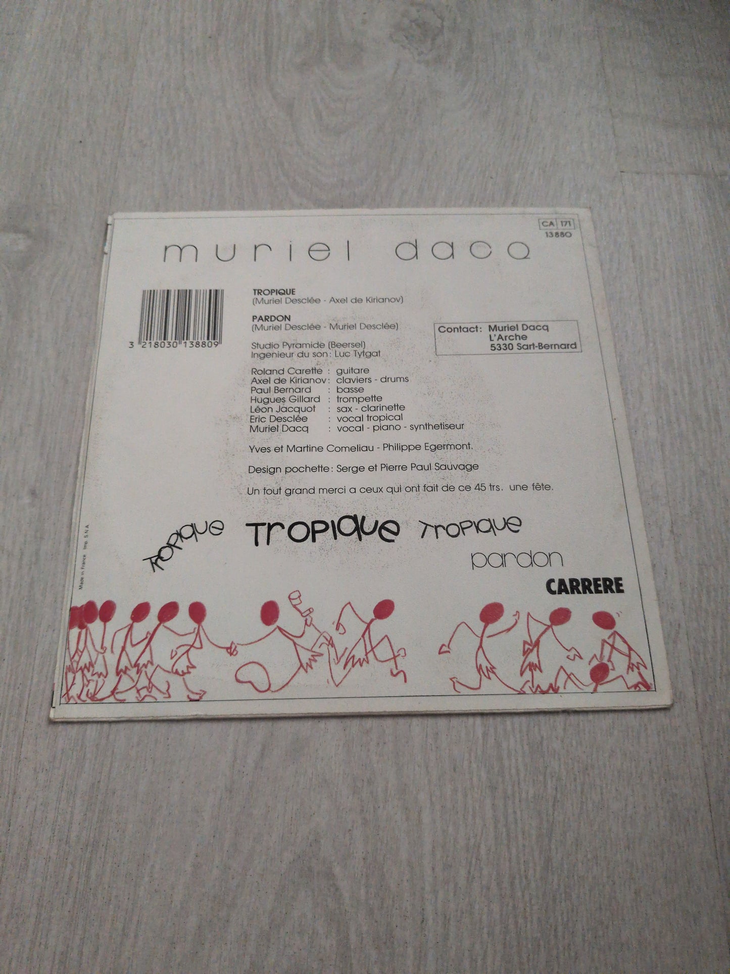 Muriel dacq - Tropique / Pardon