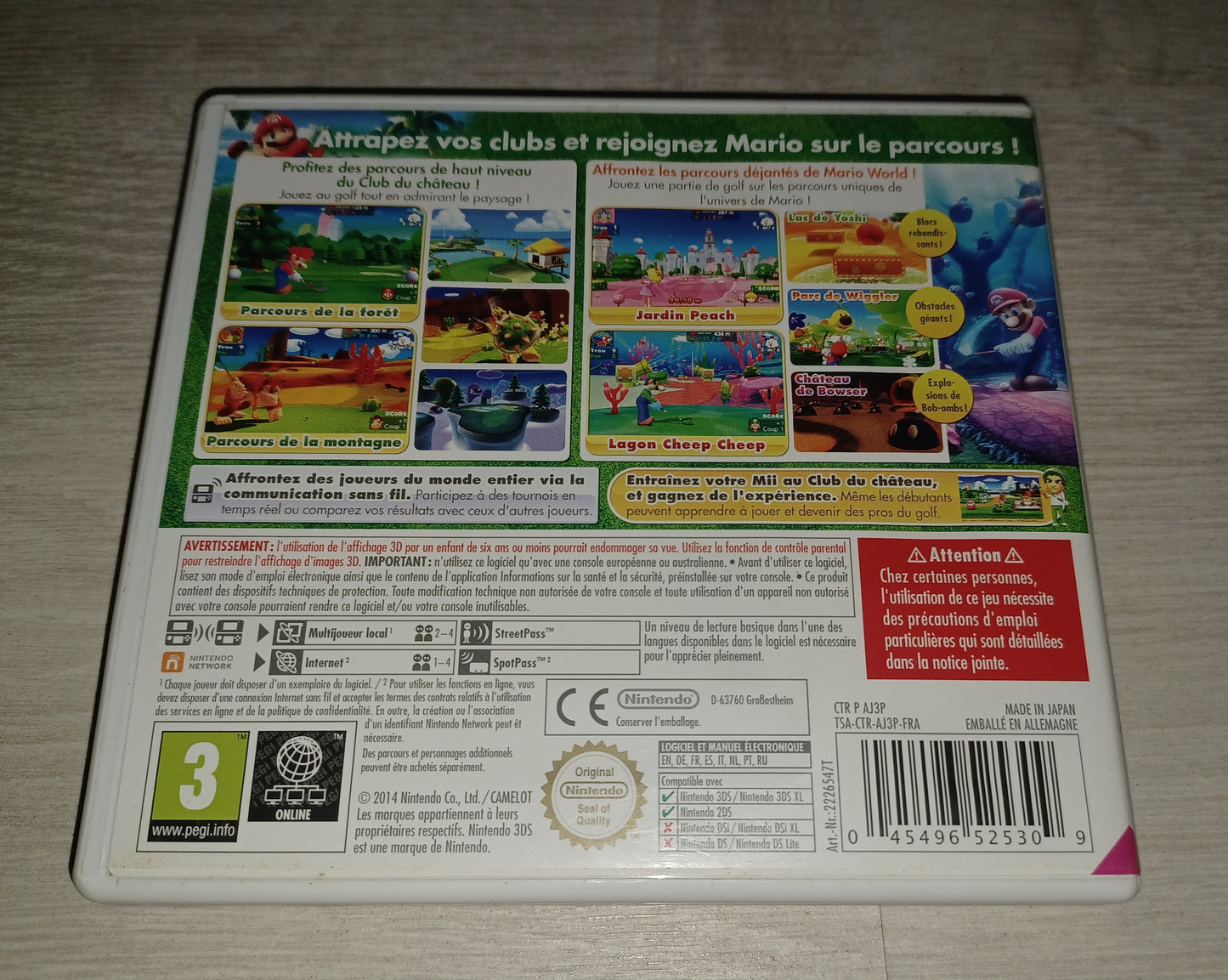Mario golf world tour