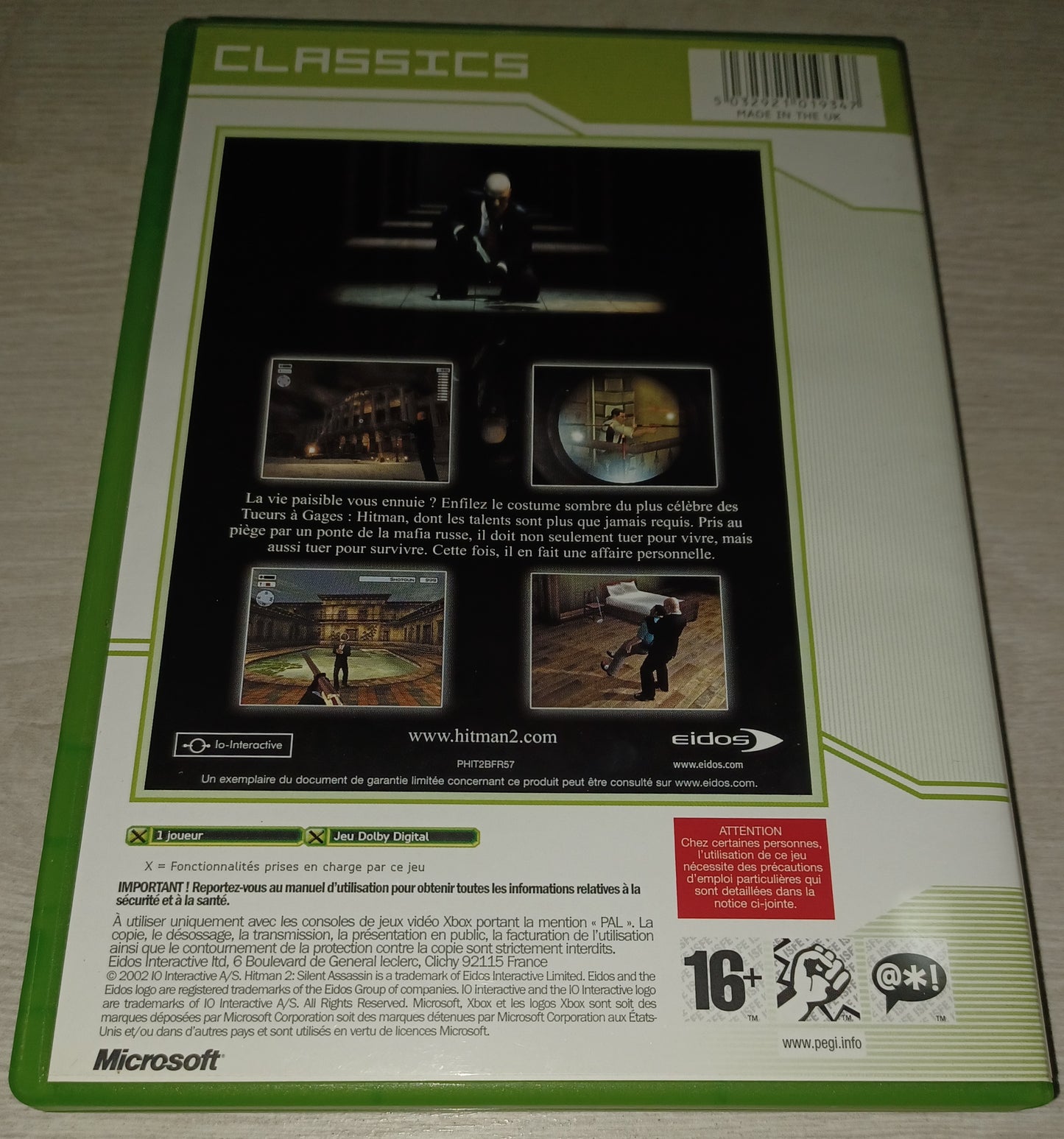 Hitman 2 silent assassin (classics)