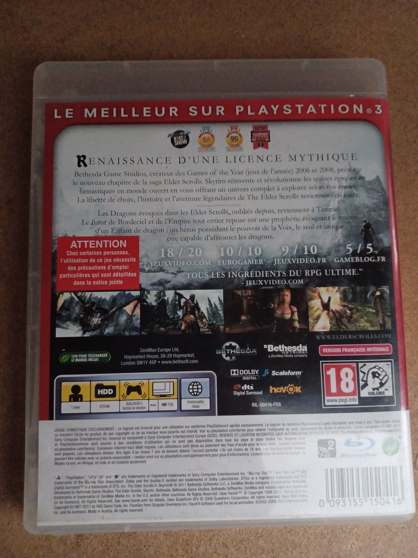 The elder scrolls V Skyrim (Essentials)
