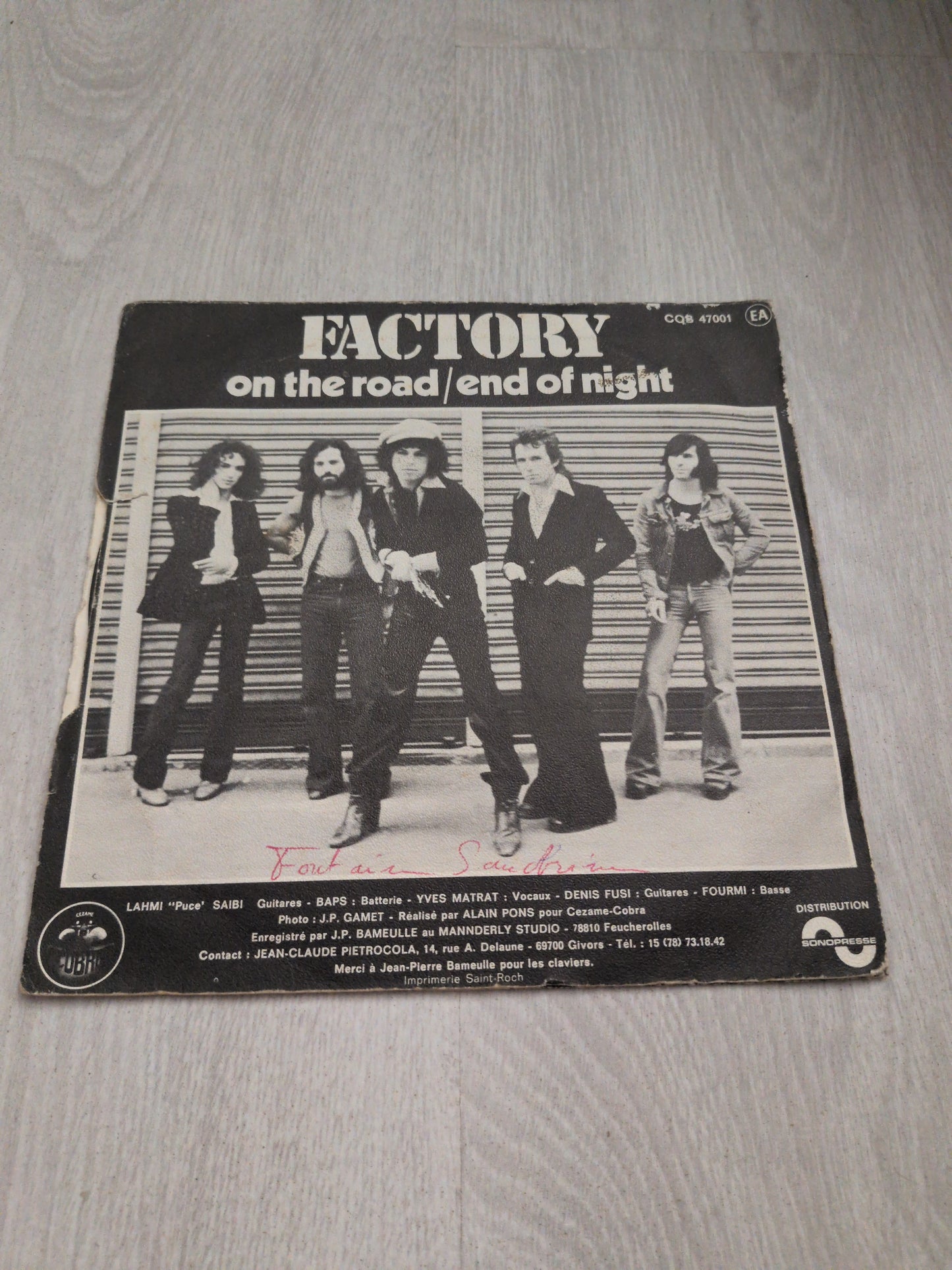 Factory - on the road/end of night
