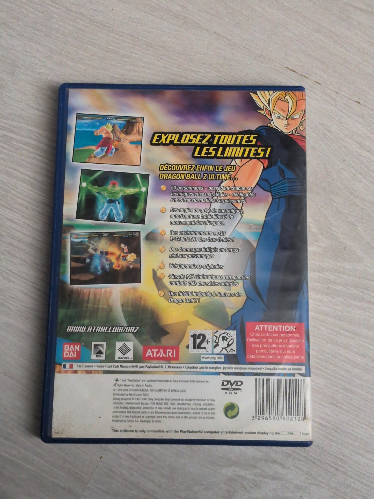 Dragonball z Budokai Tenkaichi