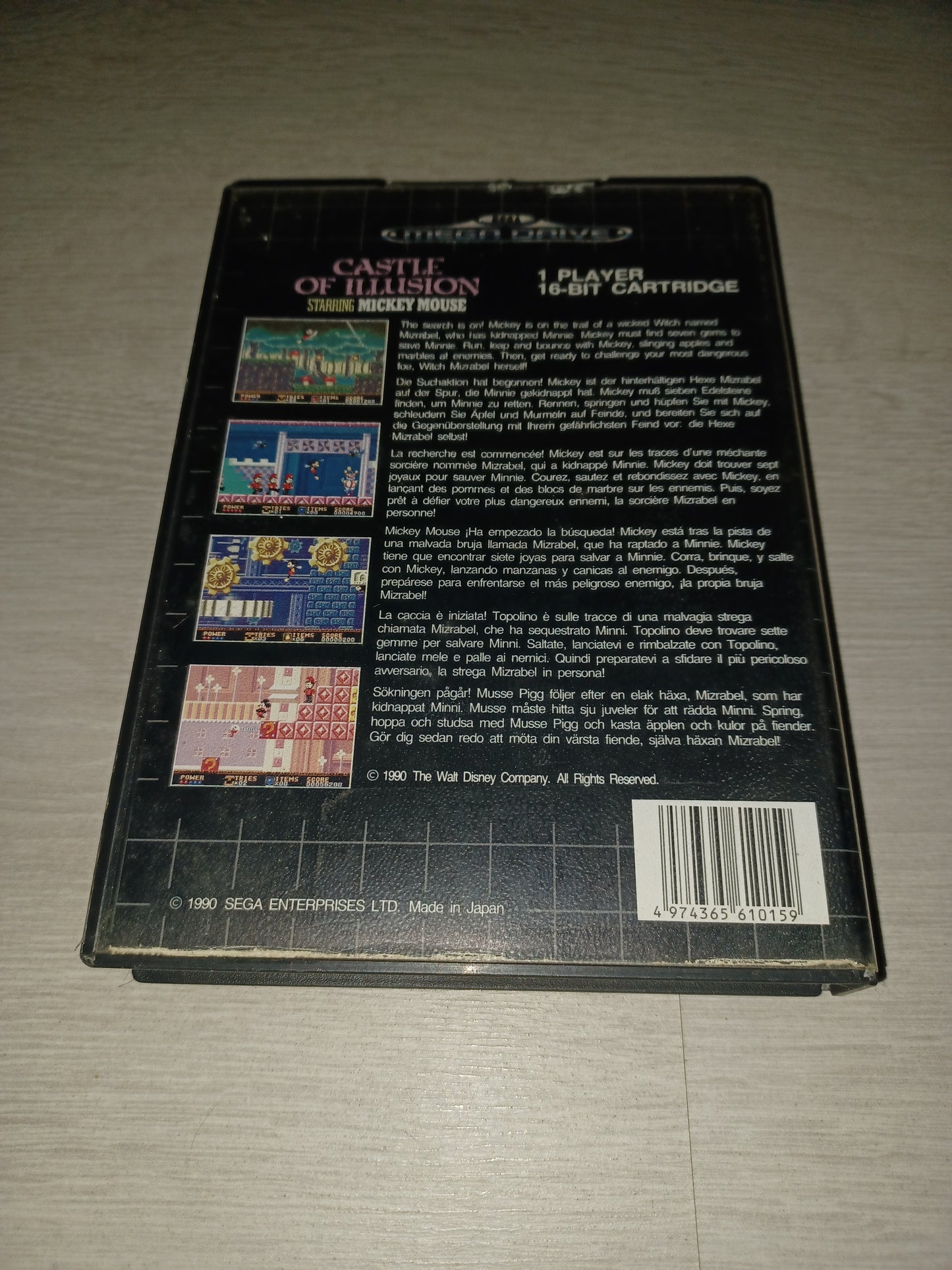 Castle of illusion starring Mickey mouse