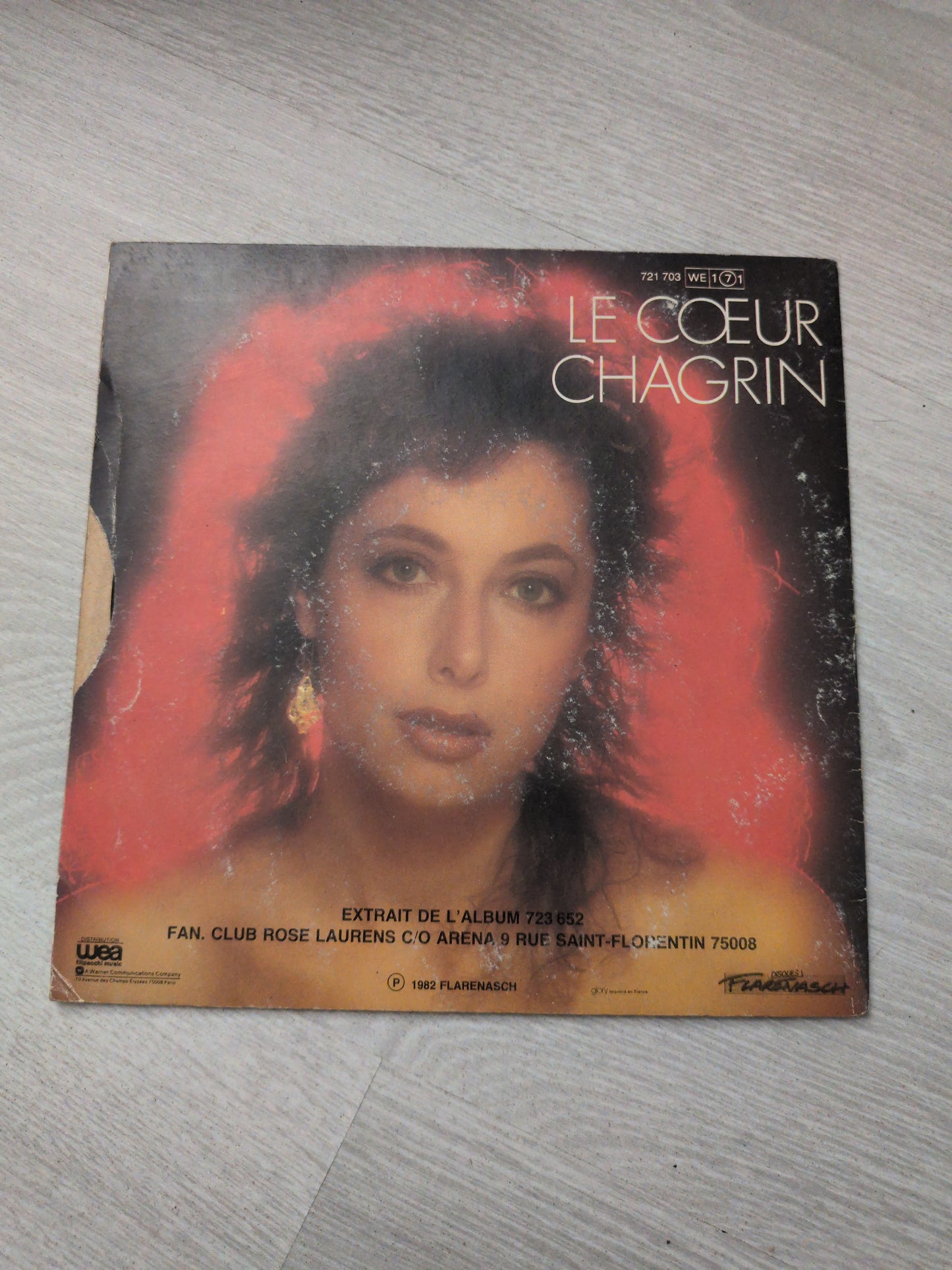 Rose laurens - Africa / Le coeur chagrin
