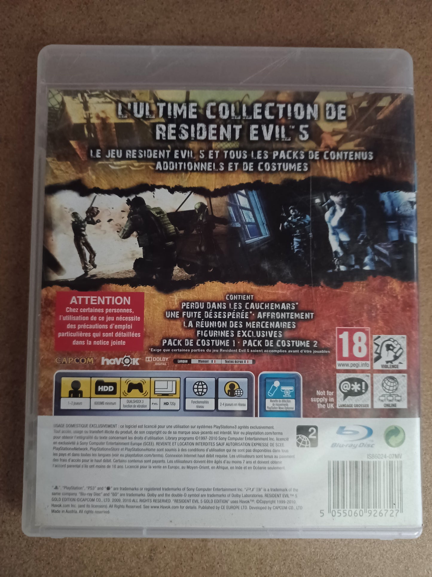 Resident evil 5 Gold edition