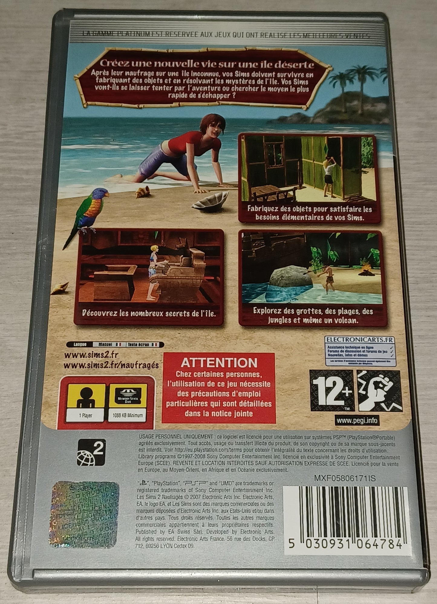 Les sims naufragés (platinum)
