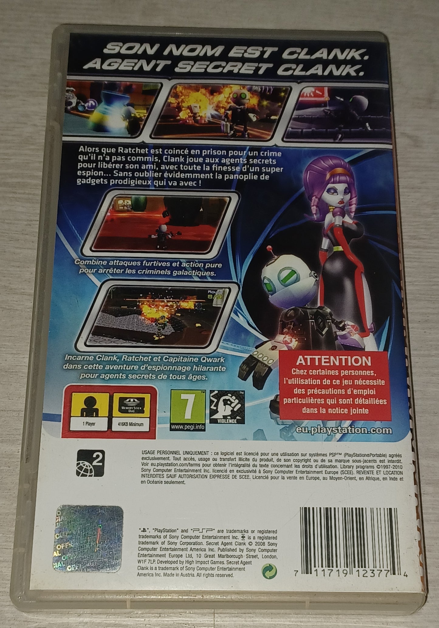 Secret agent clank (essentials)