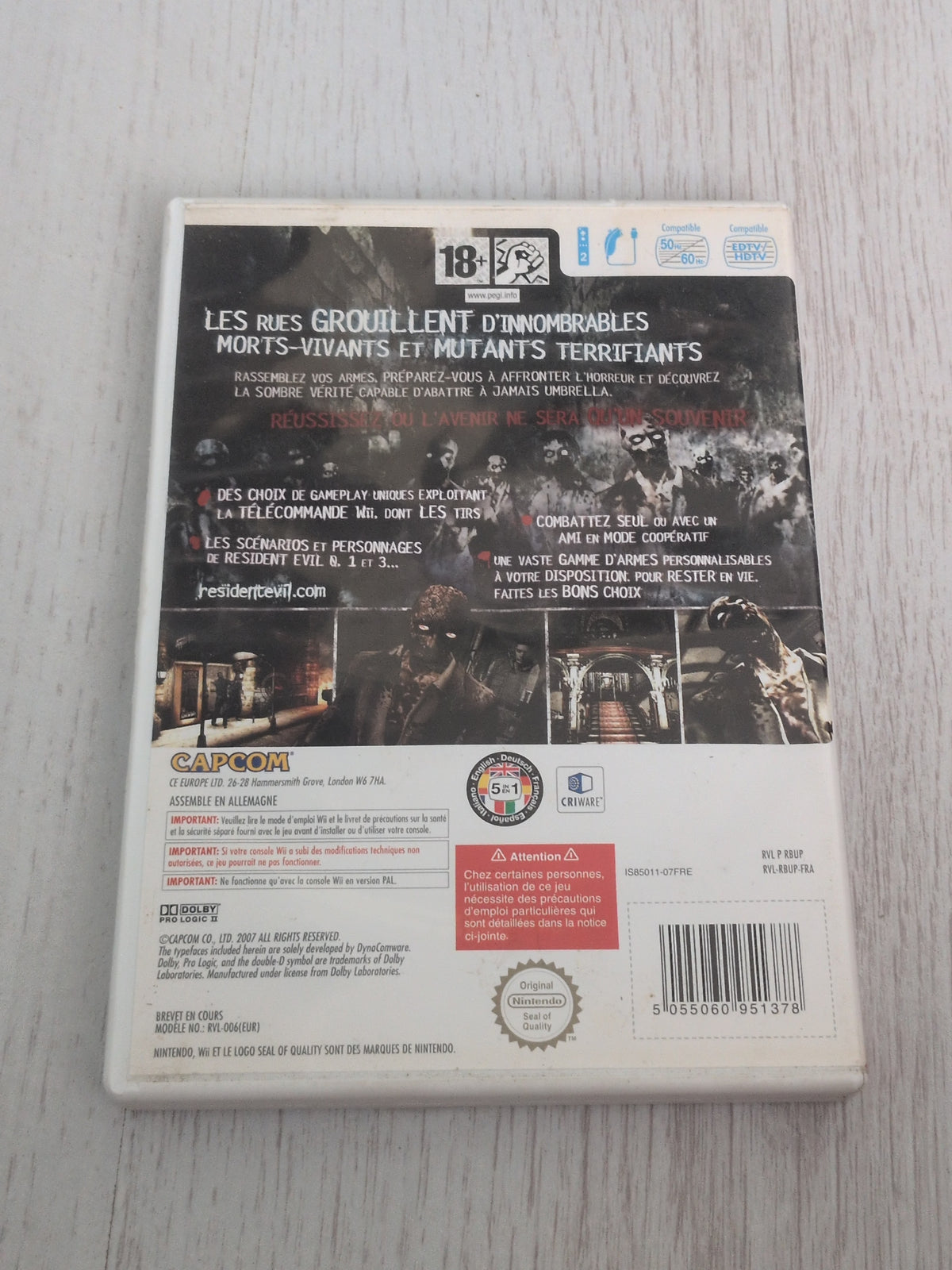 Resident evil : The umbrella chronicles
