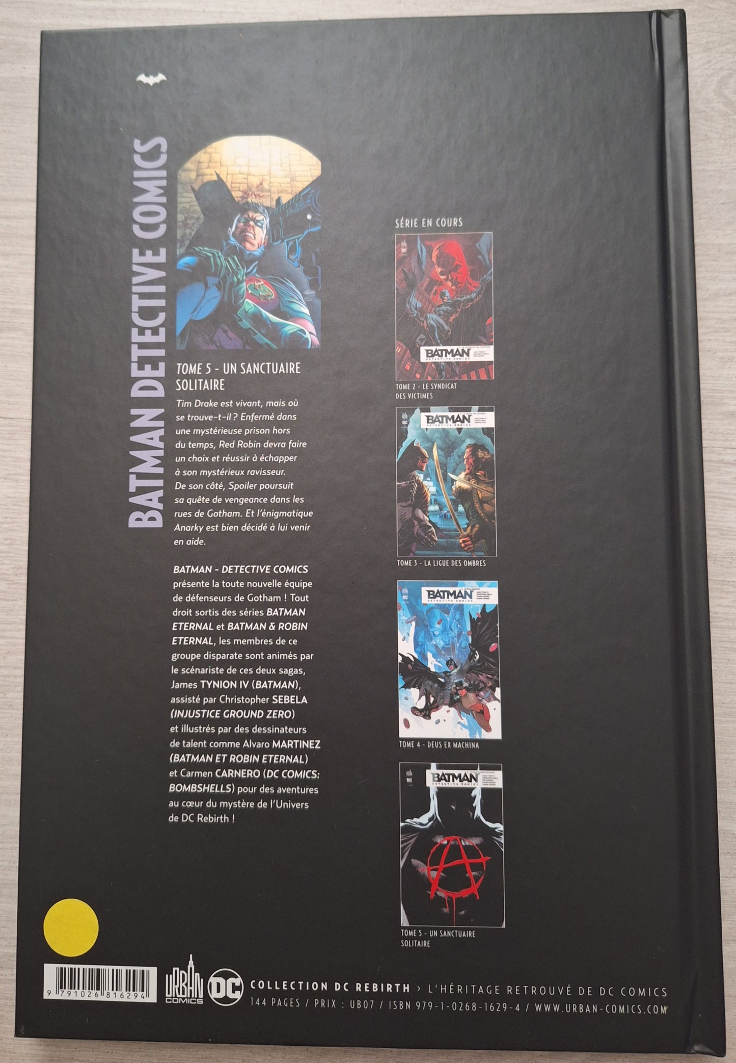 Batman détective comics - 5 un sanctuaire solitaire