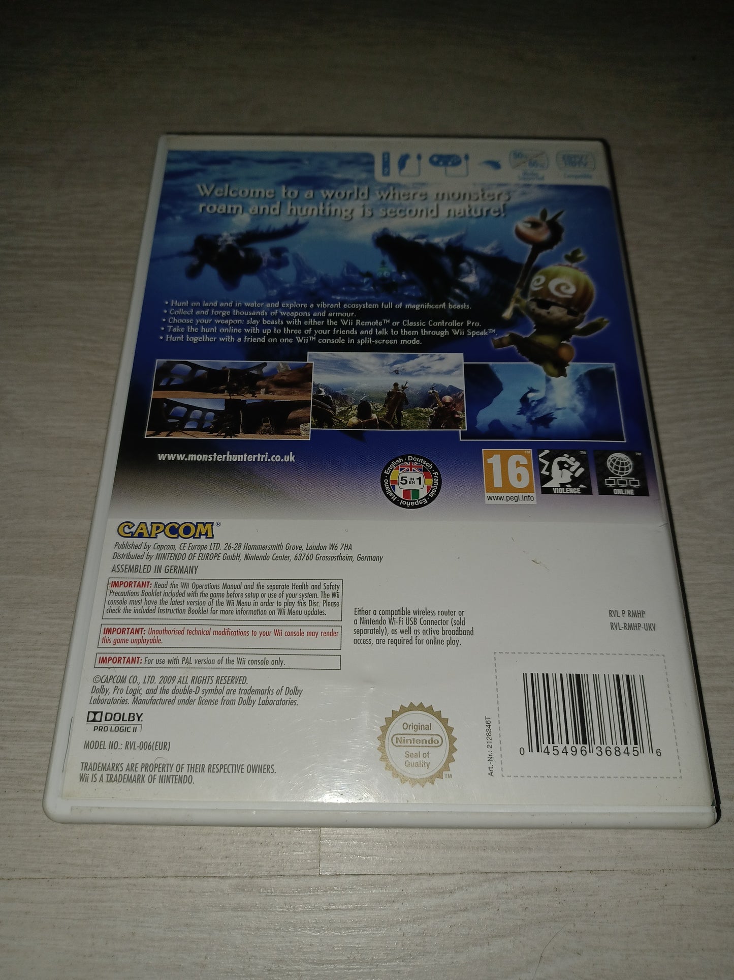 Monster hunter 3