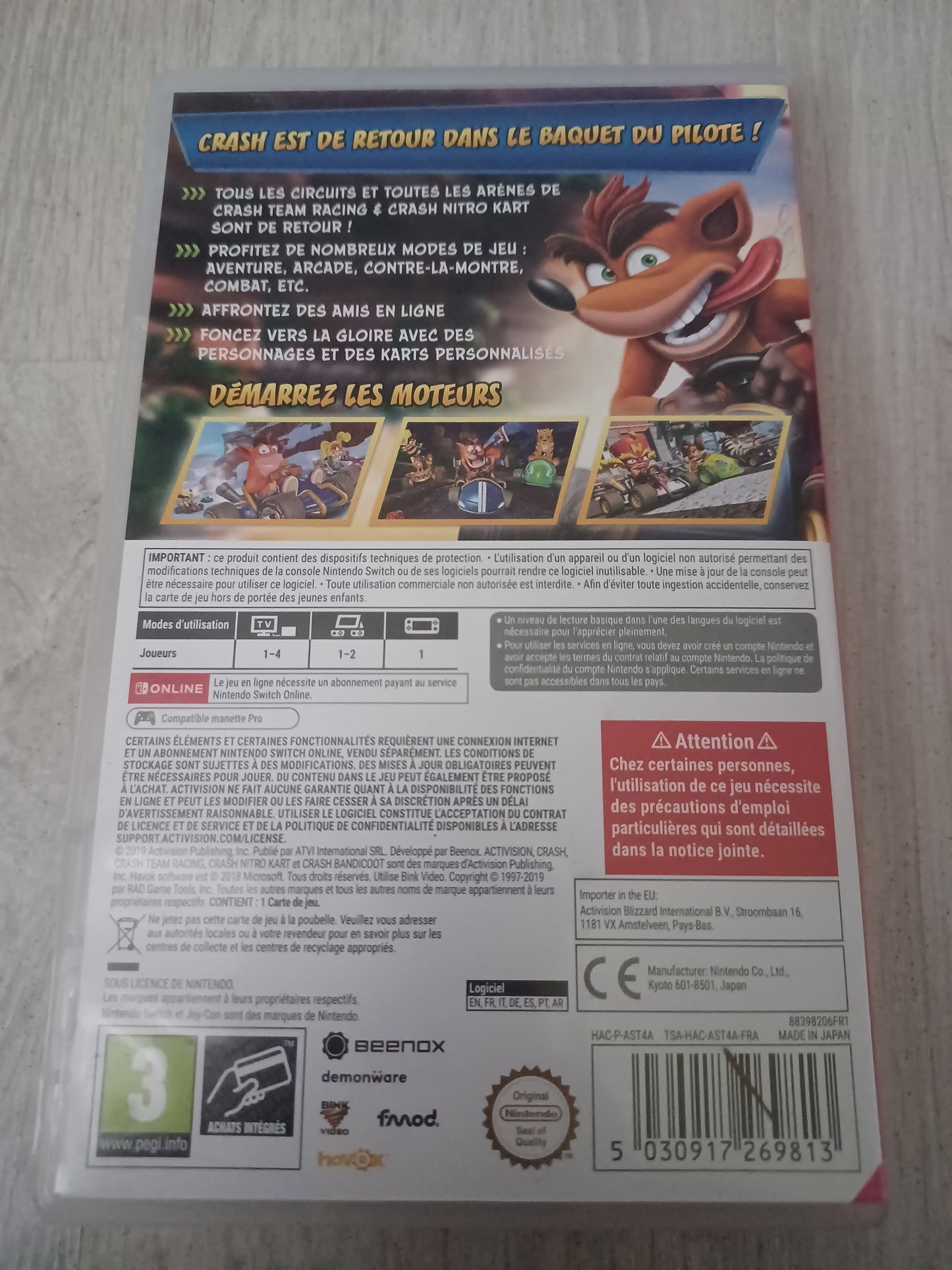 Crash team racing nitro-fueled