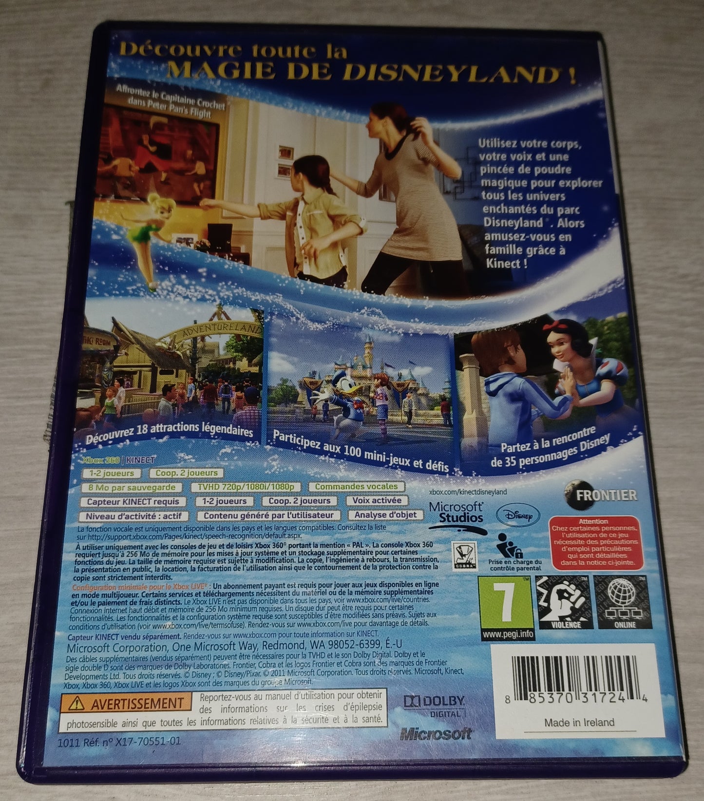 Kinect disneyland adventures