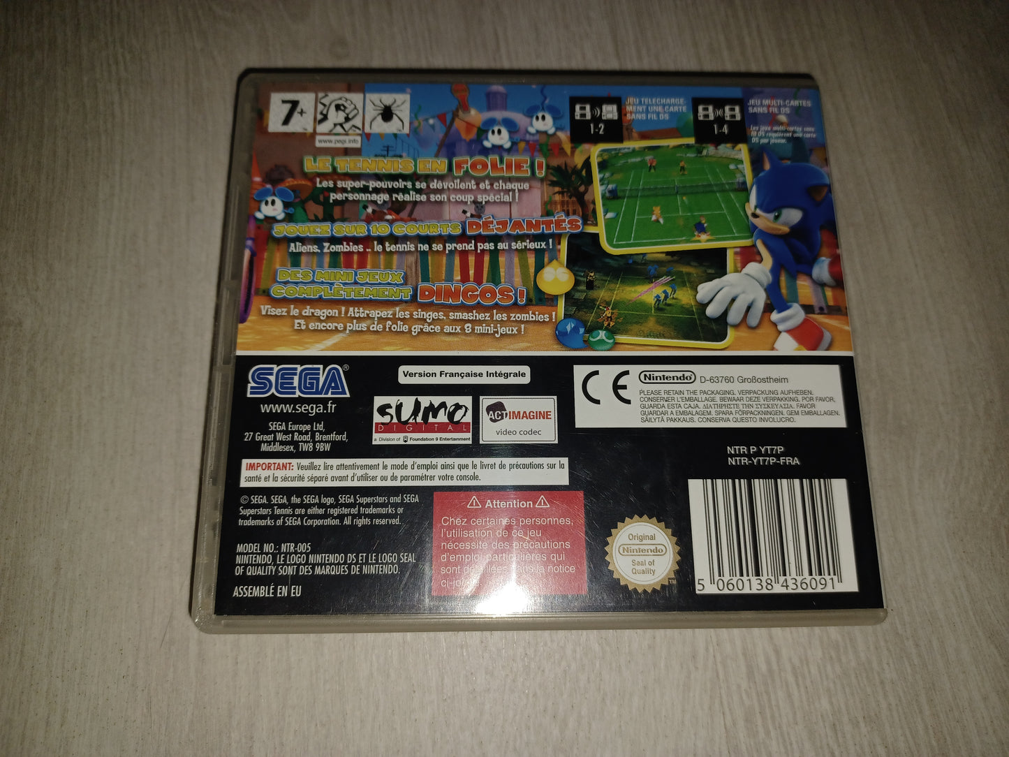 Sega superstars tennis