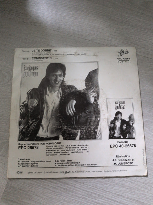 Goldman/Jones - Je te donne