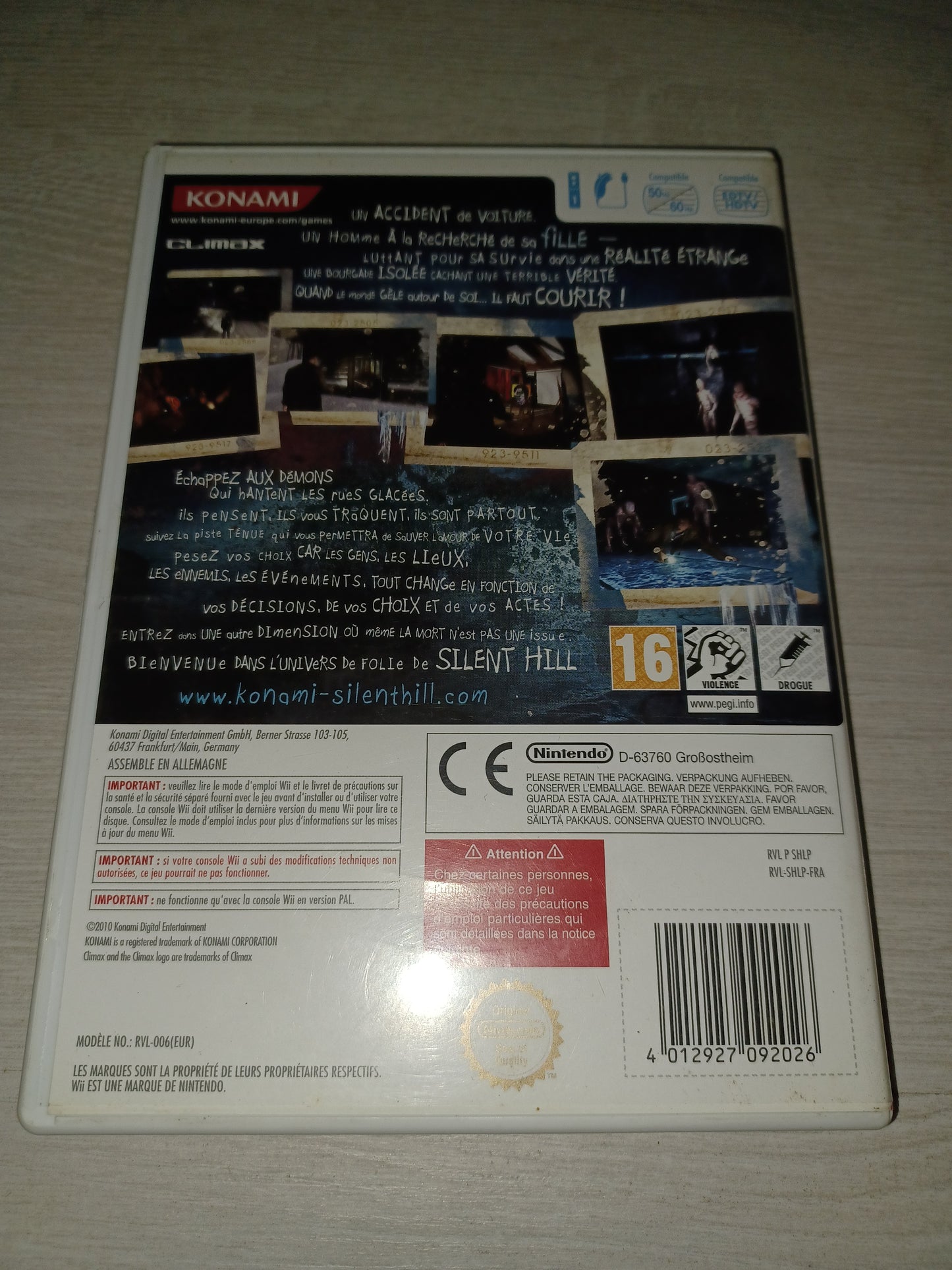 Silent hill shattered memories