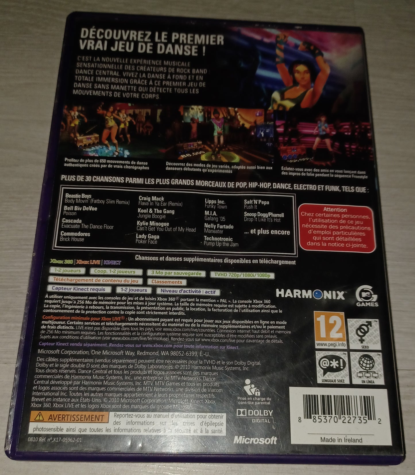 Dance central
