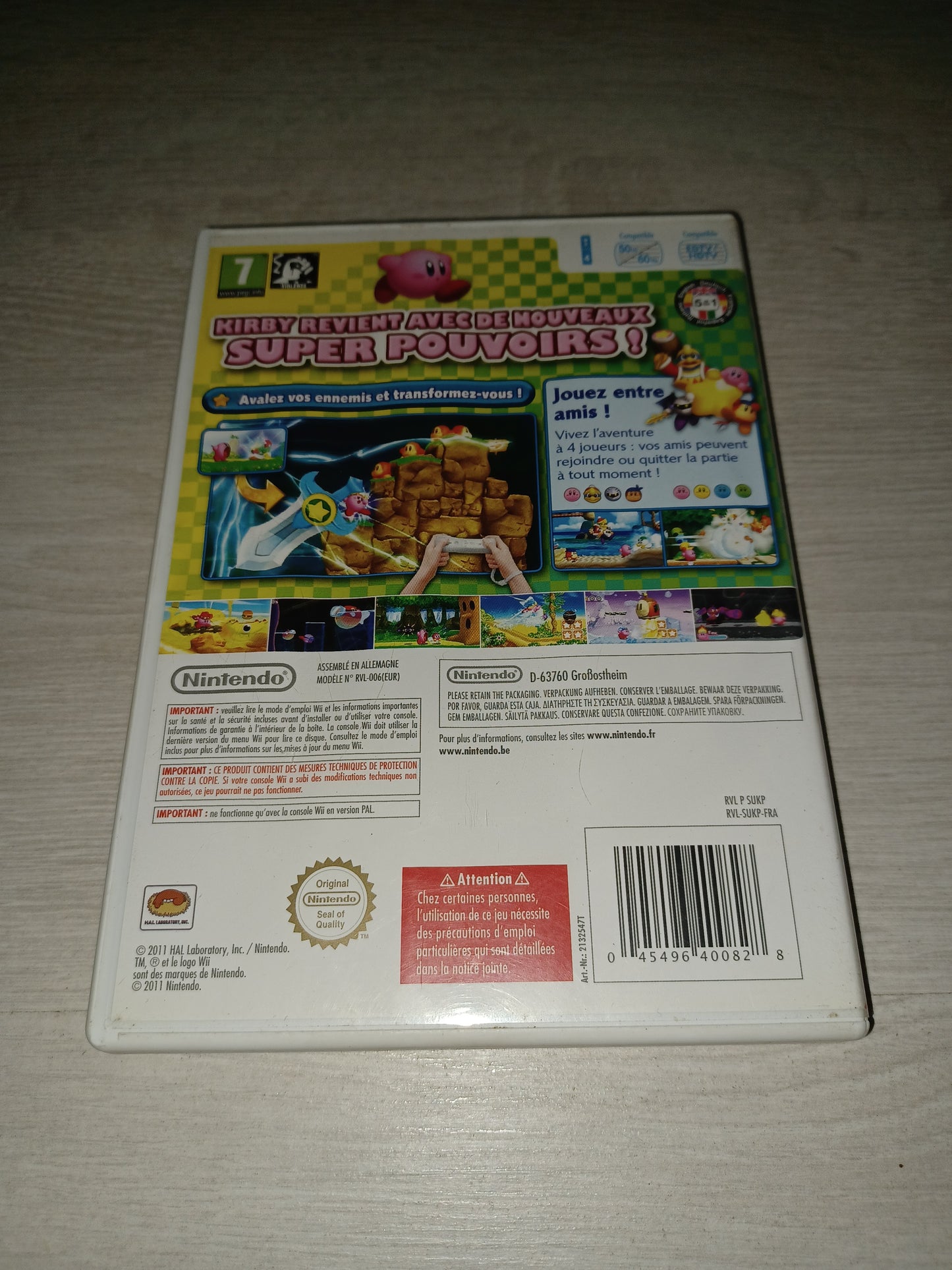 Kirby's adventure wii