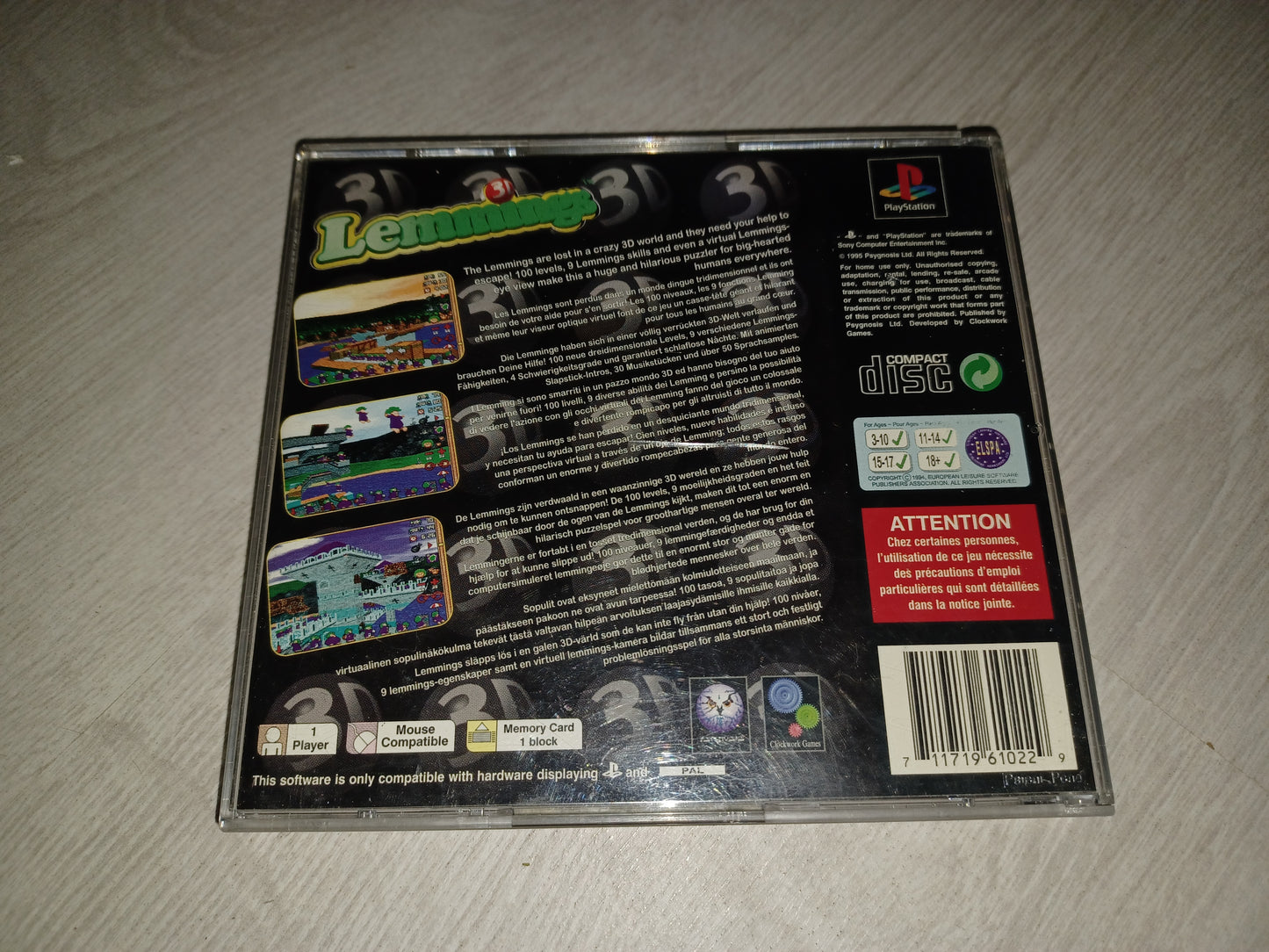3D Lemmings