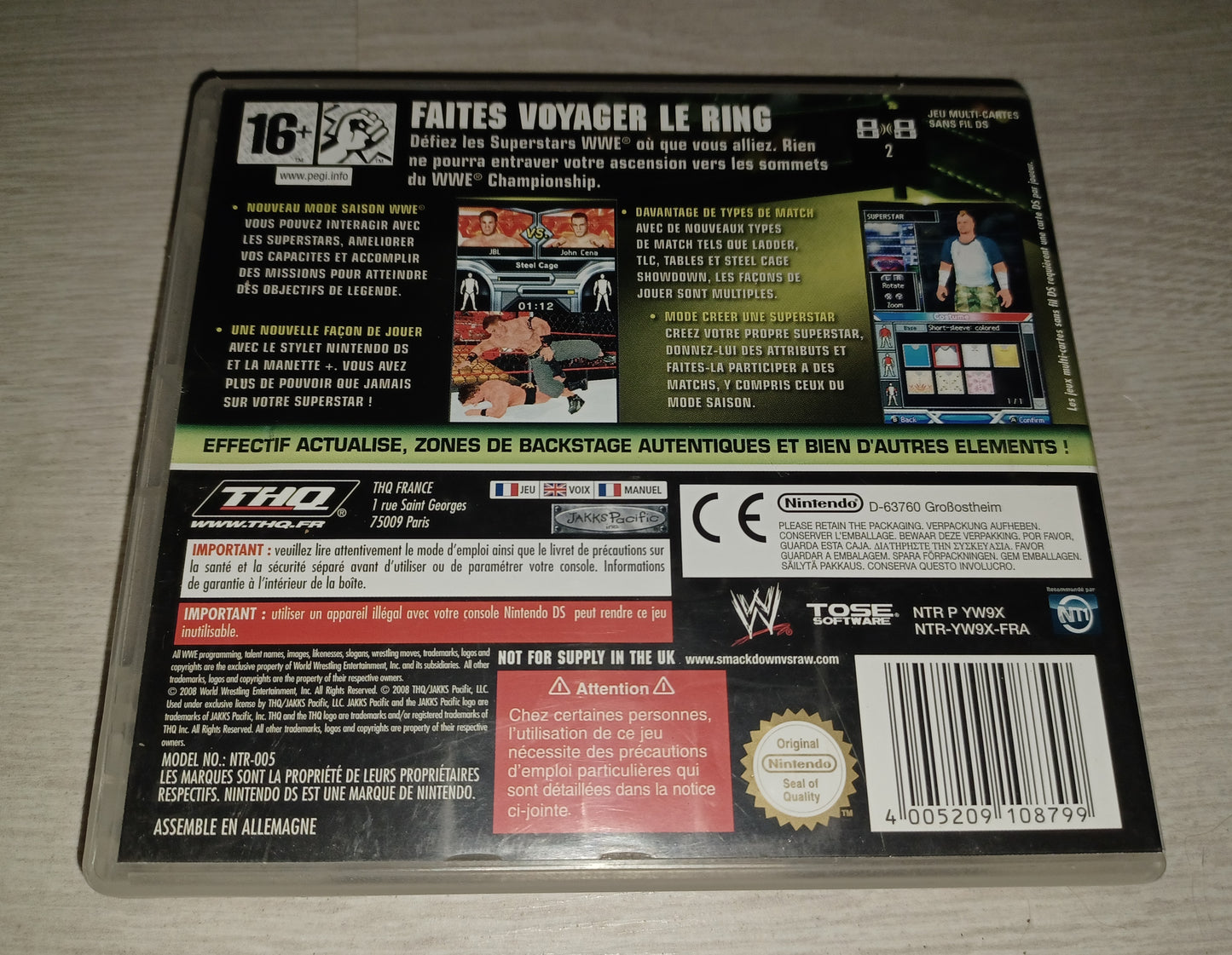 Smackdown vs raw 2009