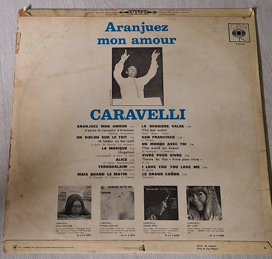 Aranjuez mon amour - Caravelli