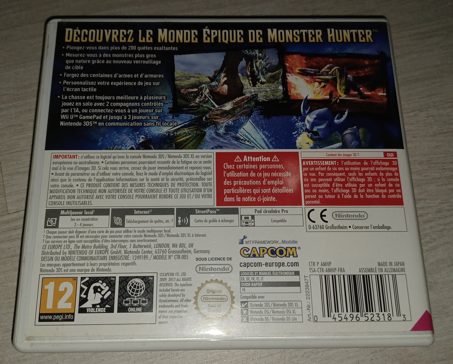 Monster hunter 3 ultimate