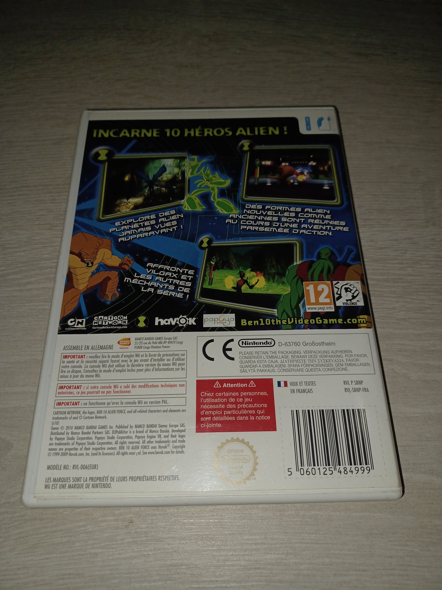 Ben 10 alien force : Vilgax attacks