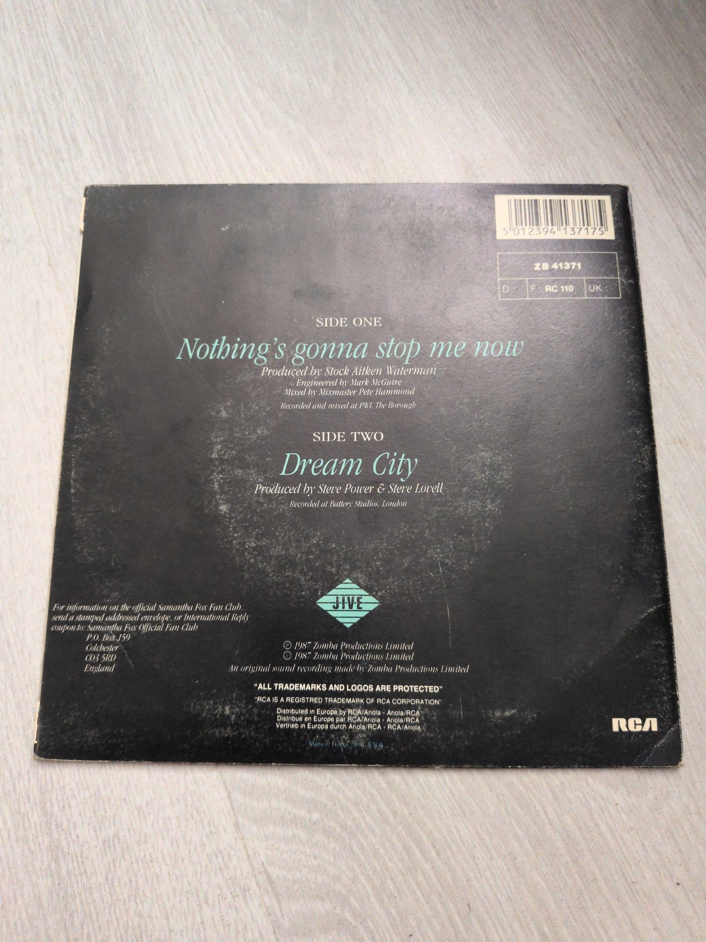 Samantha Fox - Nothing's gonna stop me now