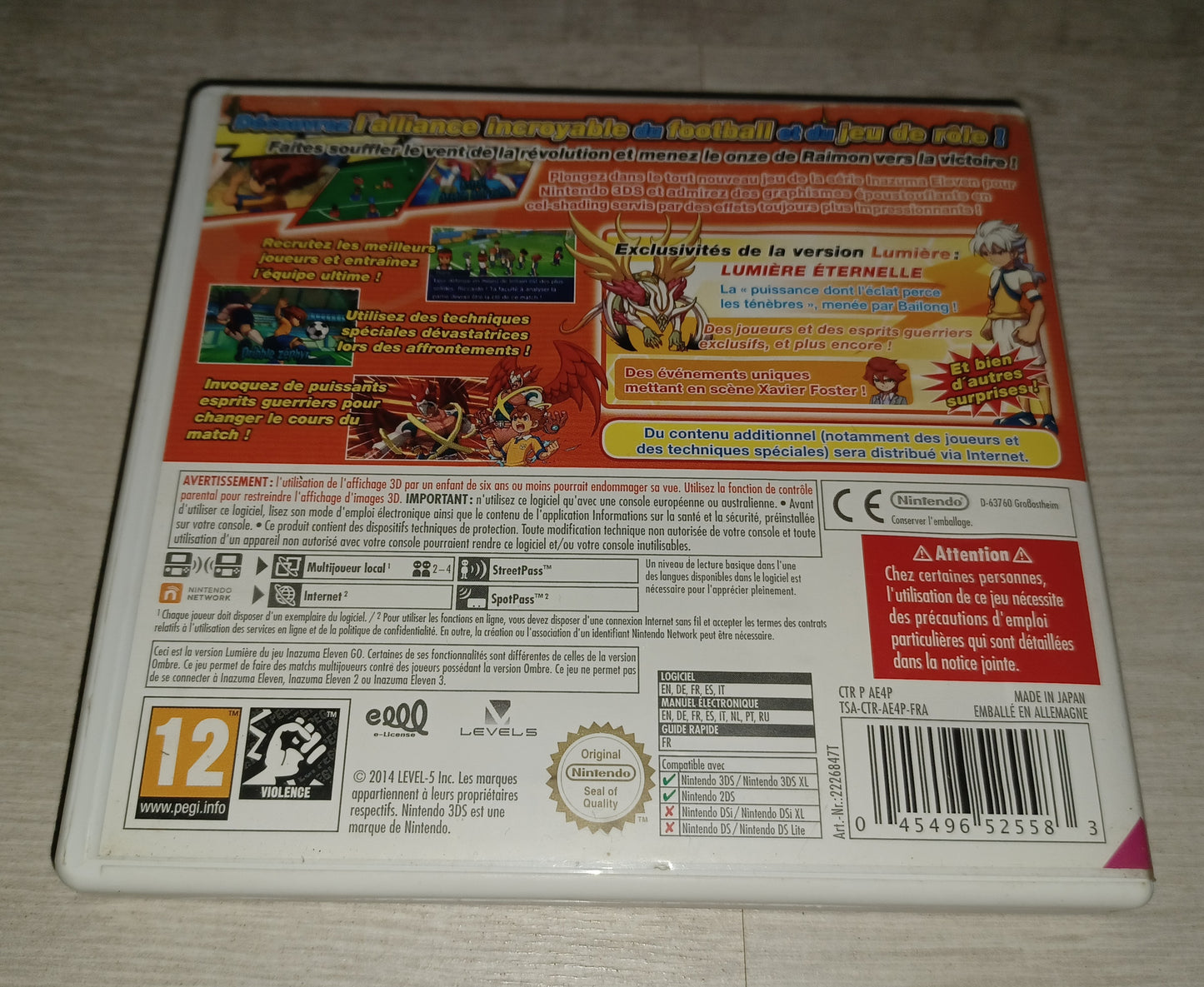 Inazuma eleven go Lumière
