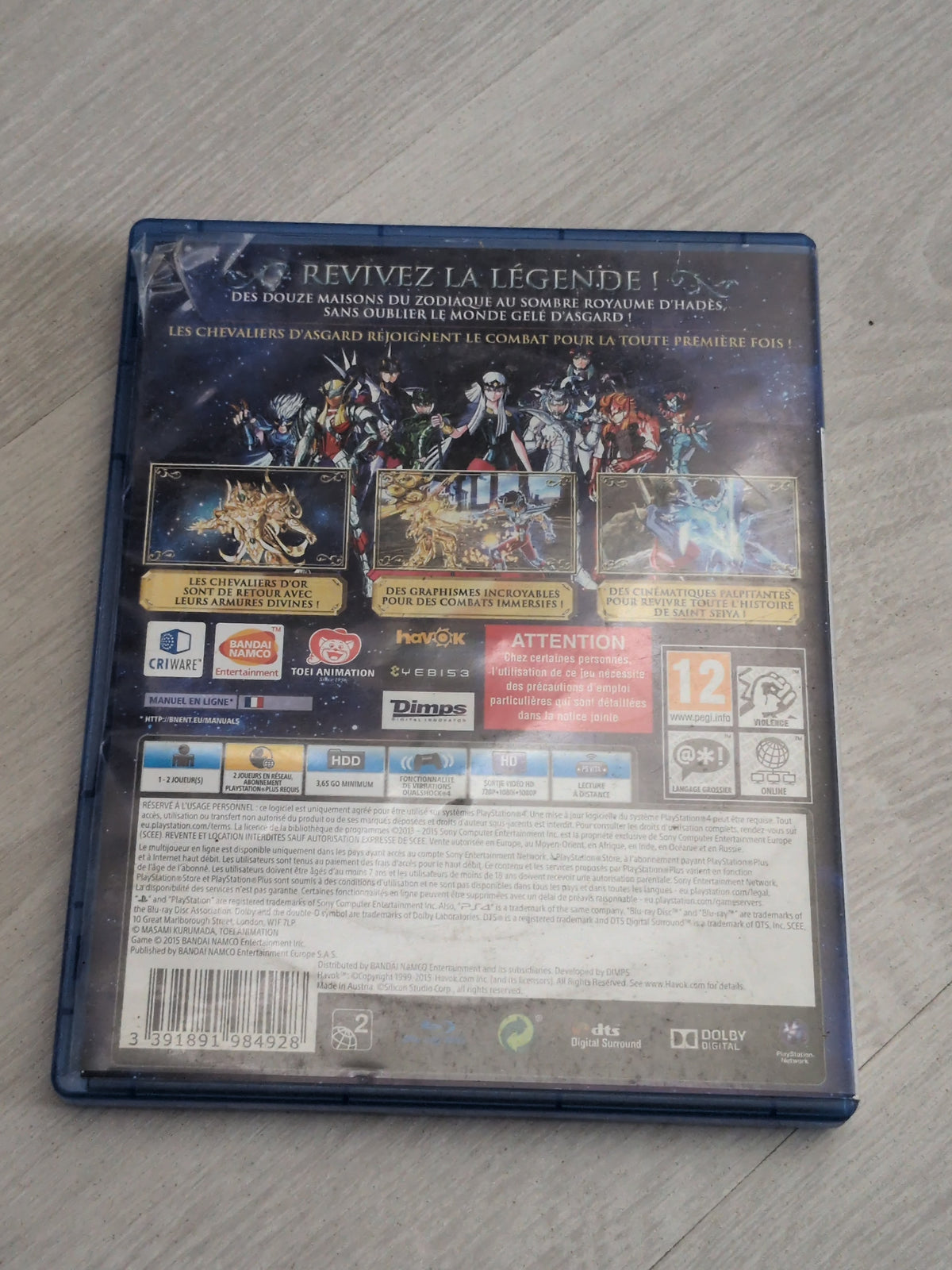 Saint Seiya : Soldiers' soul