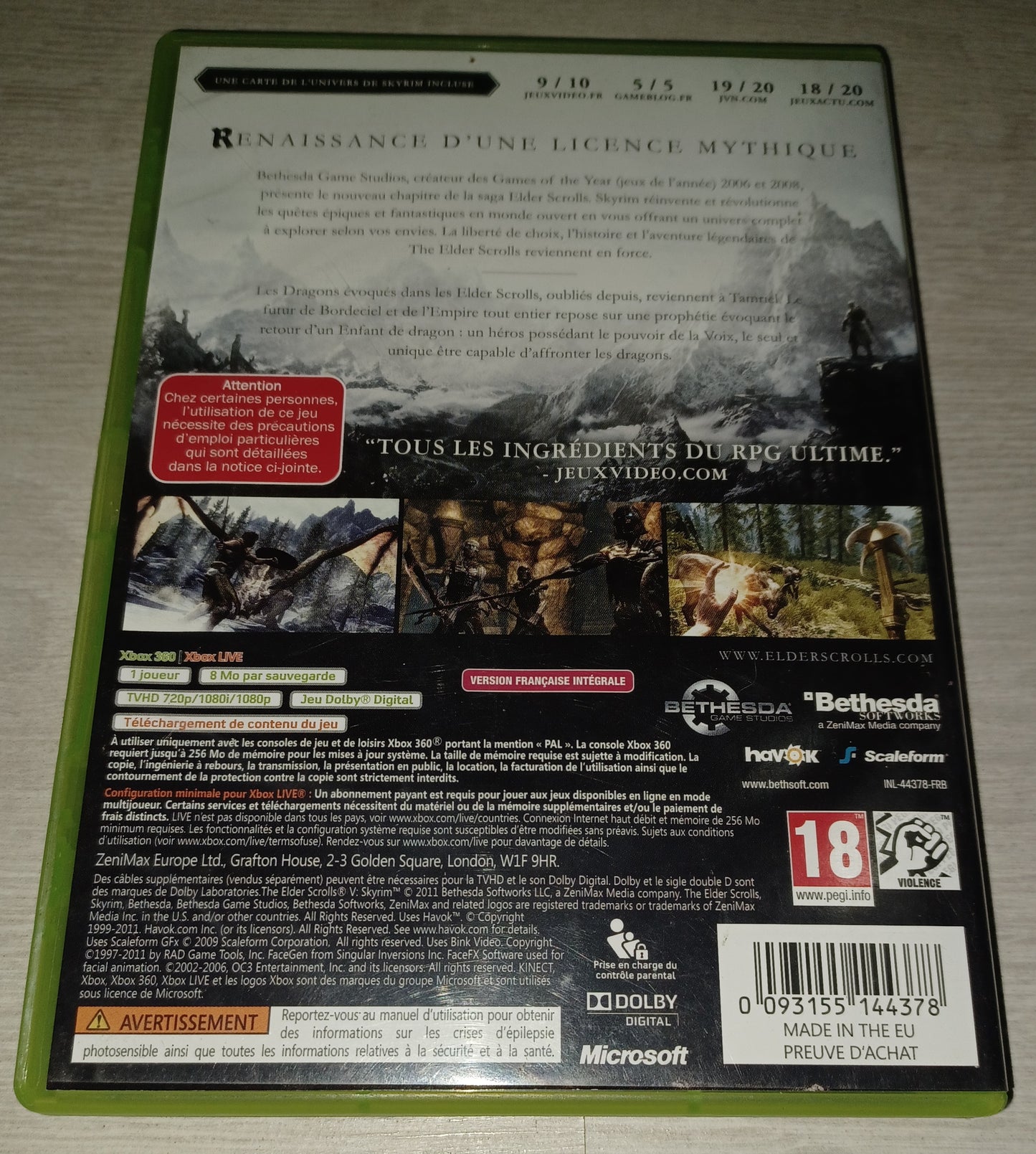 The elder scrolls V Skyrim