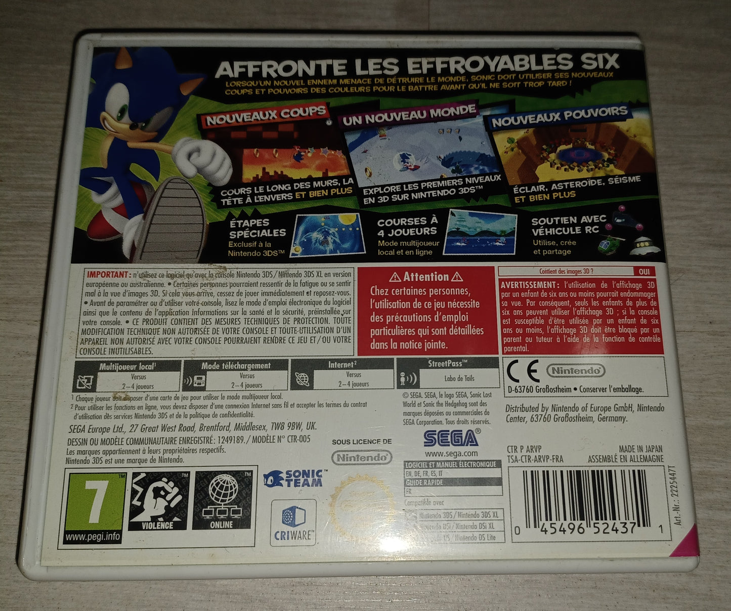 Sonic lost world