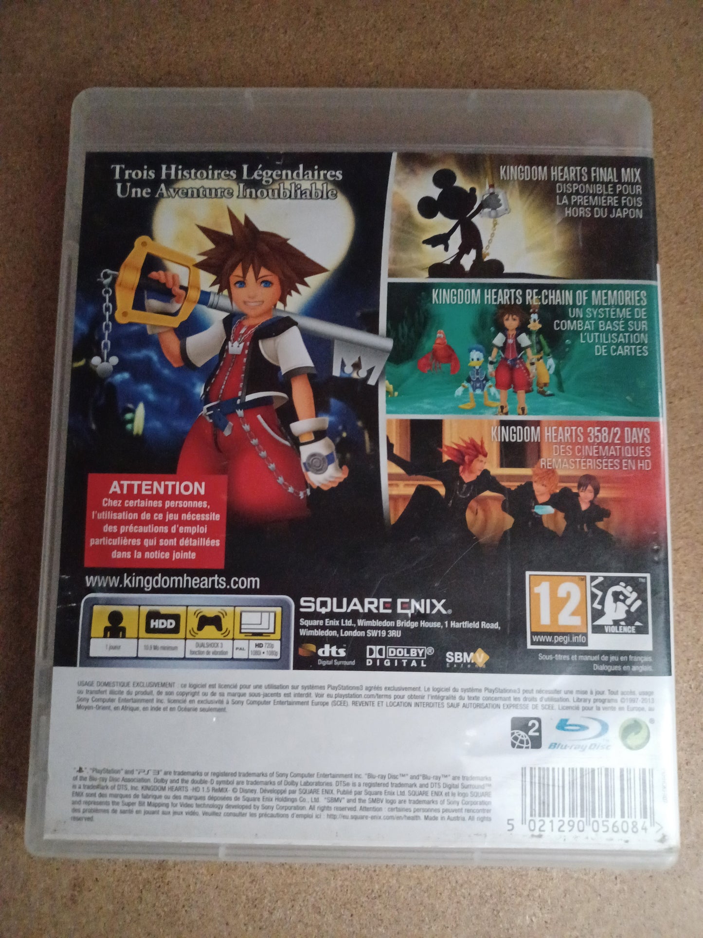 Kingdom hearts - HD 1.5 ReMIX