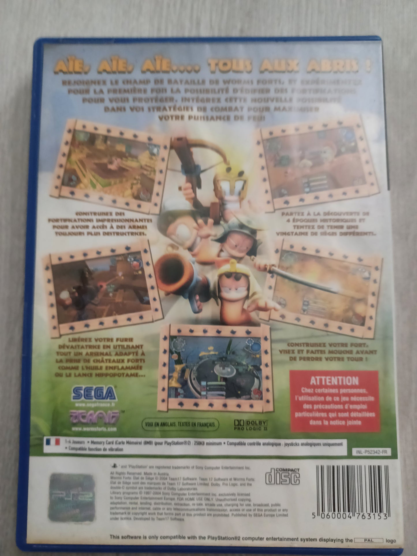 Worms Forts : Etat de siège