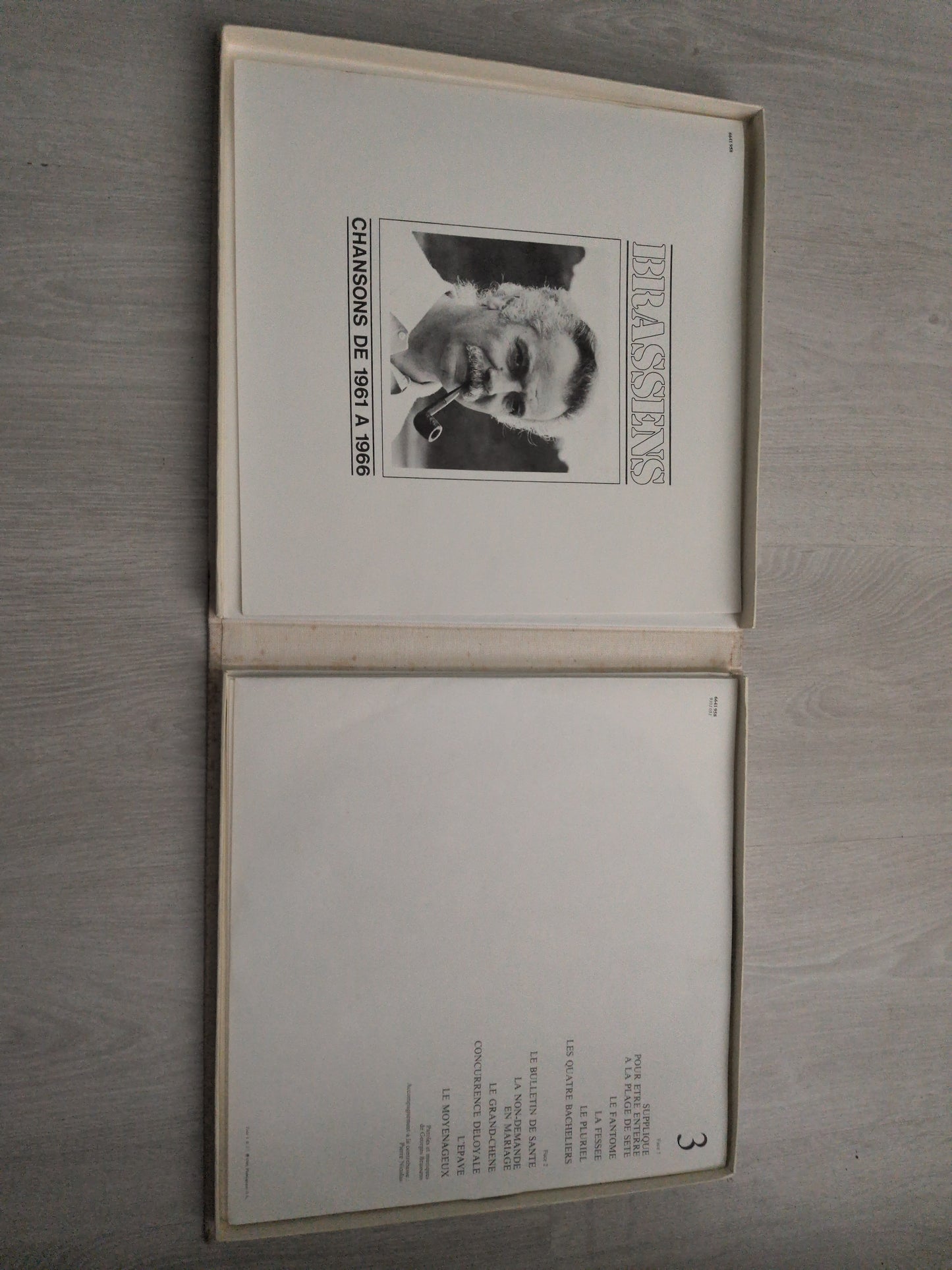 Brassens - Chansons de 1961 a 1966