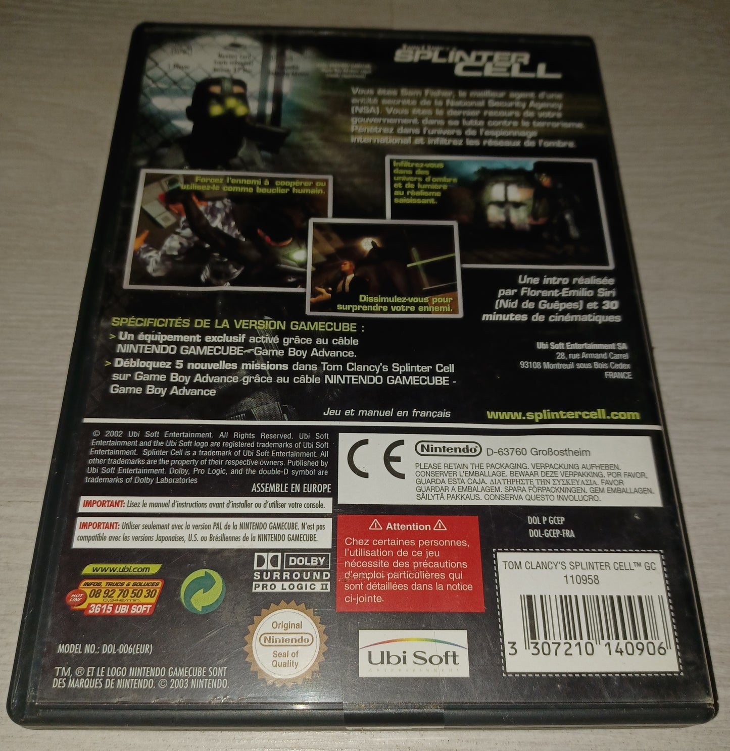 Tom clancy’s Splinter cell