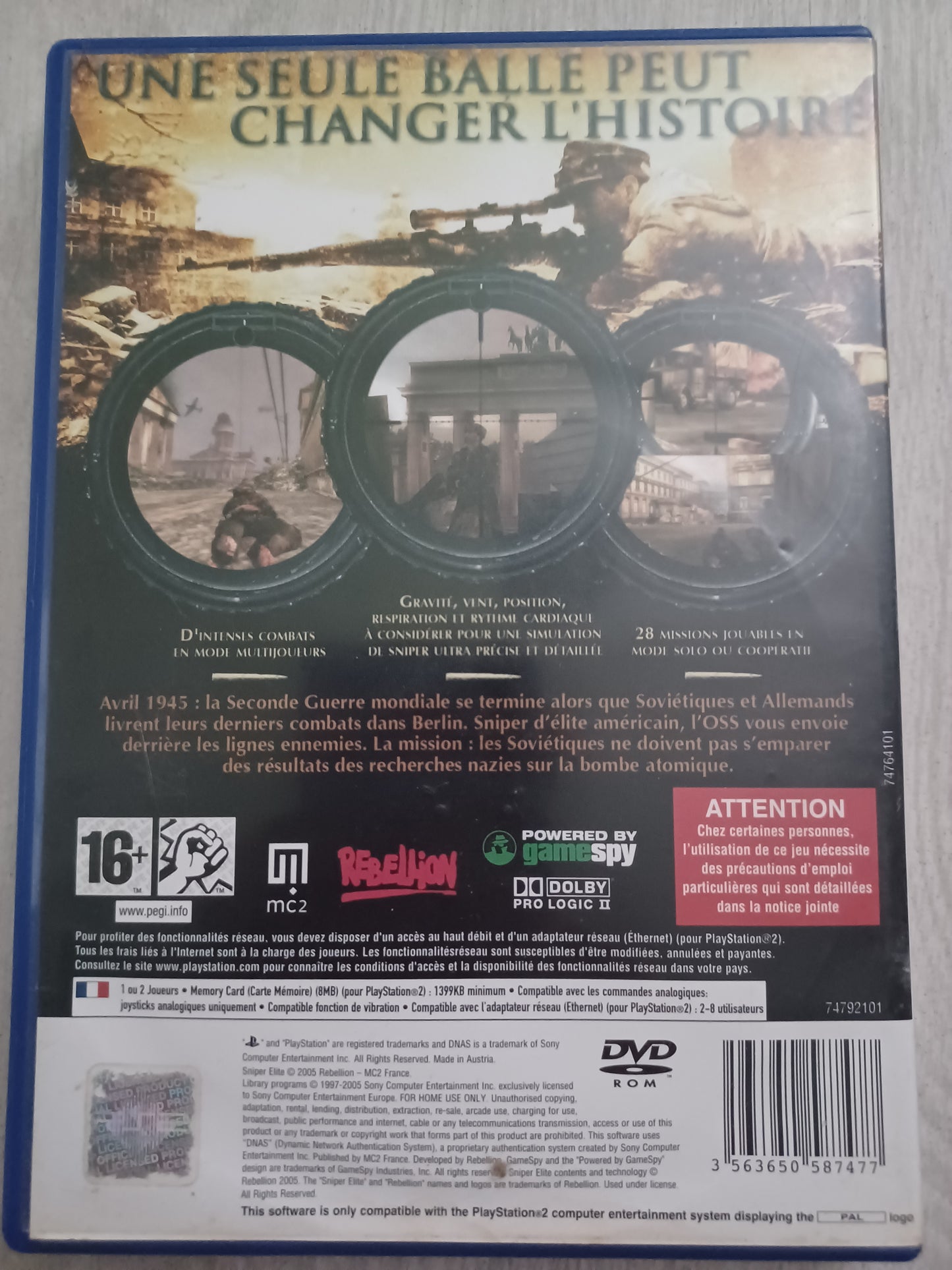 Sniper elite