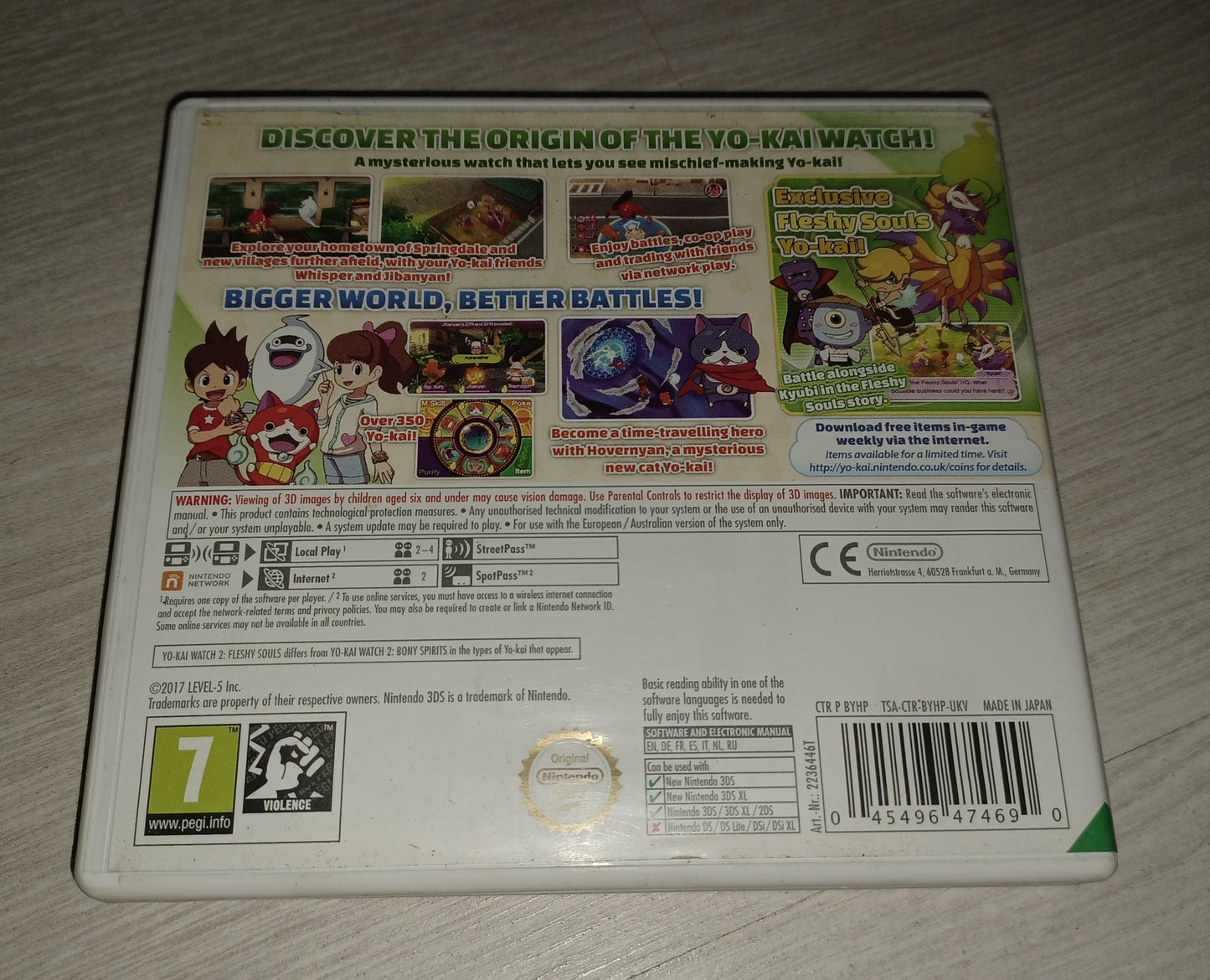 Yo-kai watch 2 Fleshy souls