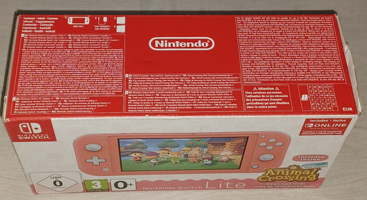 Switch lite - Edition Animal Crossing (en boîte)