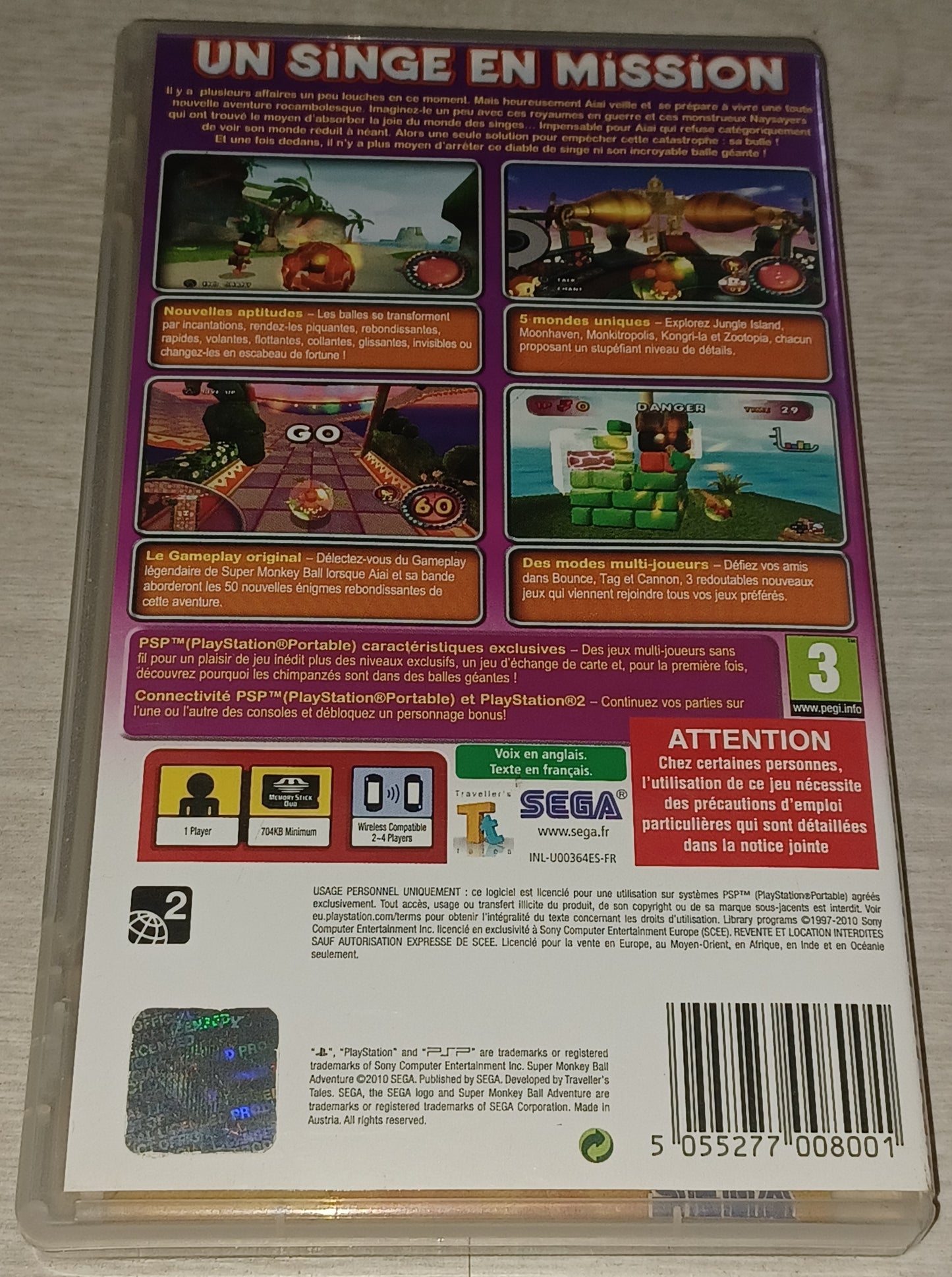 Super monkey ball adventure (essentials)