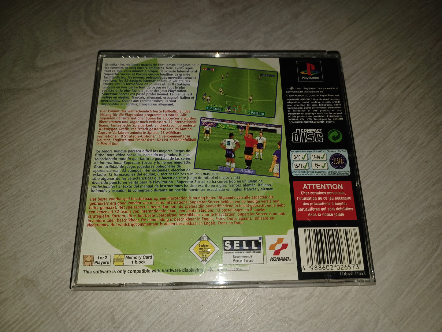 International superstar soccer pro