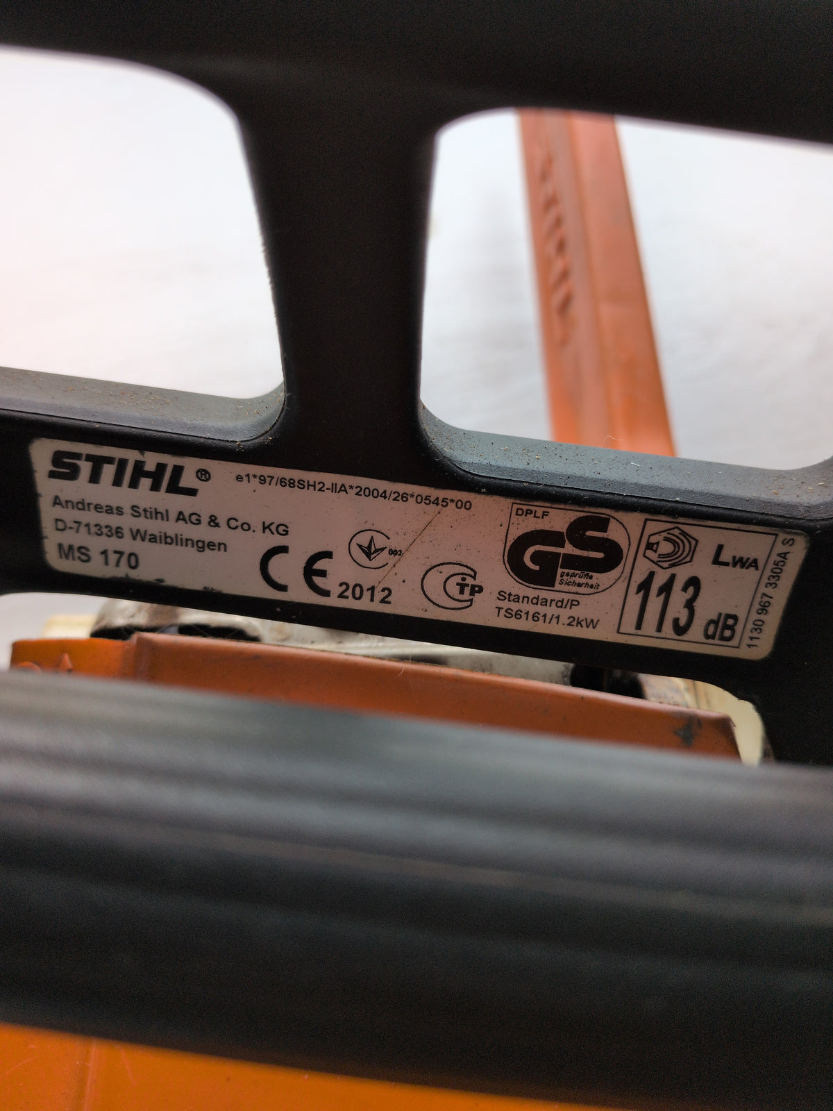 Tronçonneuse Stihl MS 170