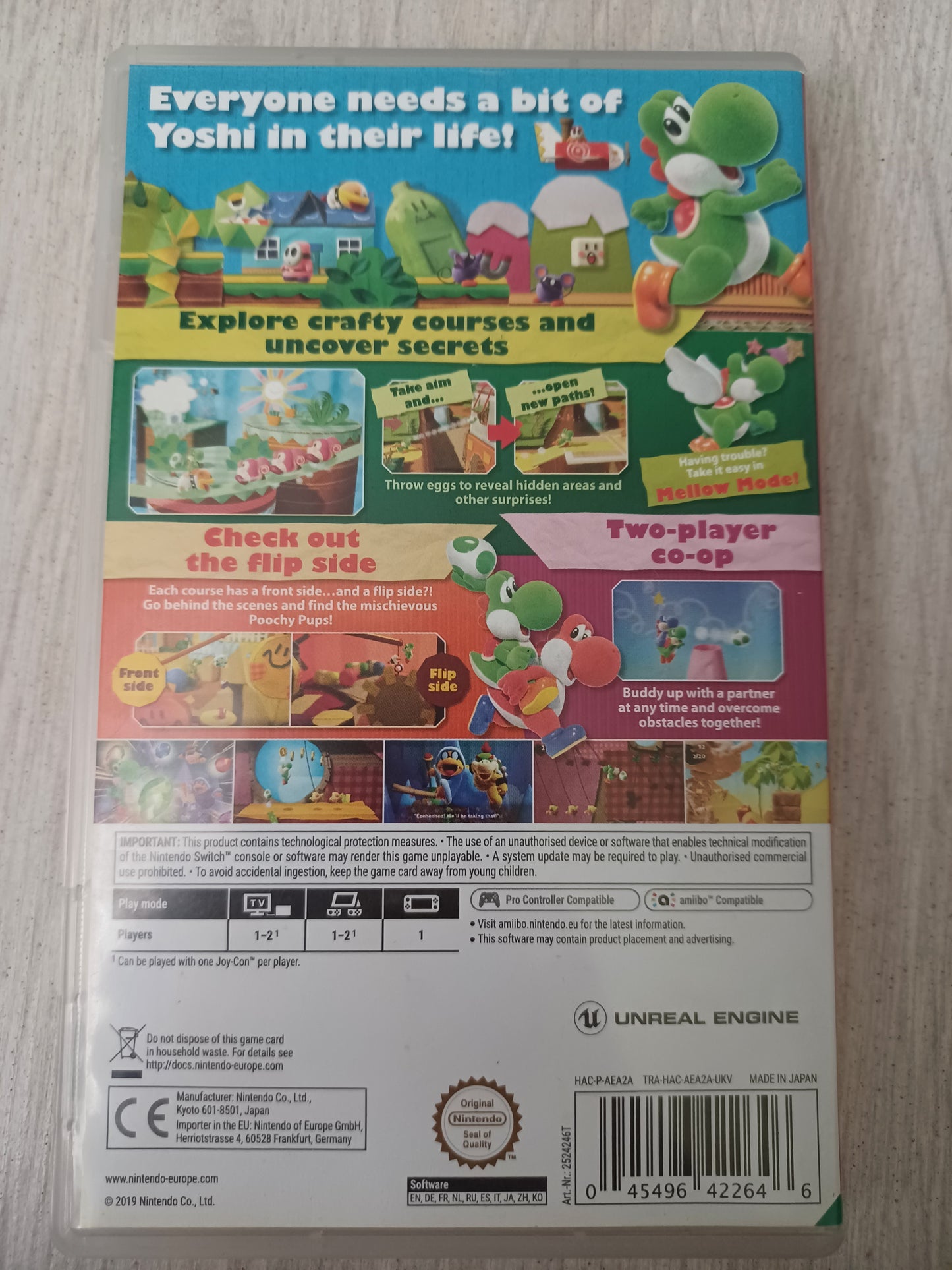 Yoshi’s crafted world